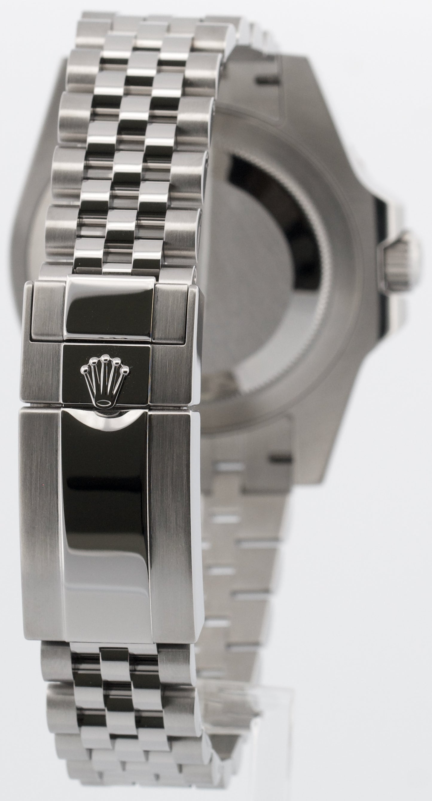 2021 PAPERS Rolex GMT-Master II BATGIRL 40mm Blue Steel JUBILEE 126710 BLNR BOX