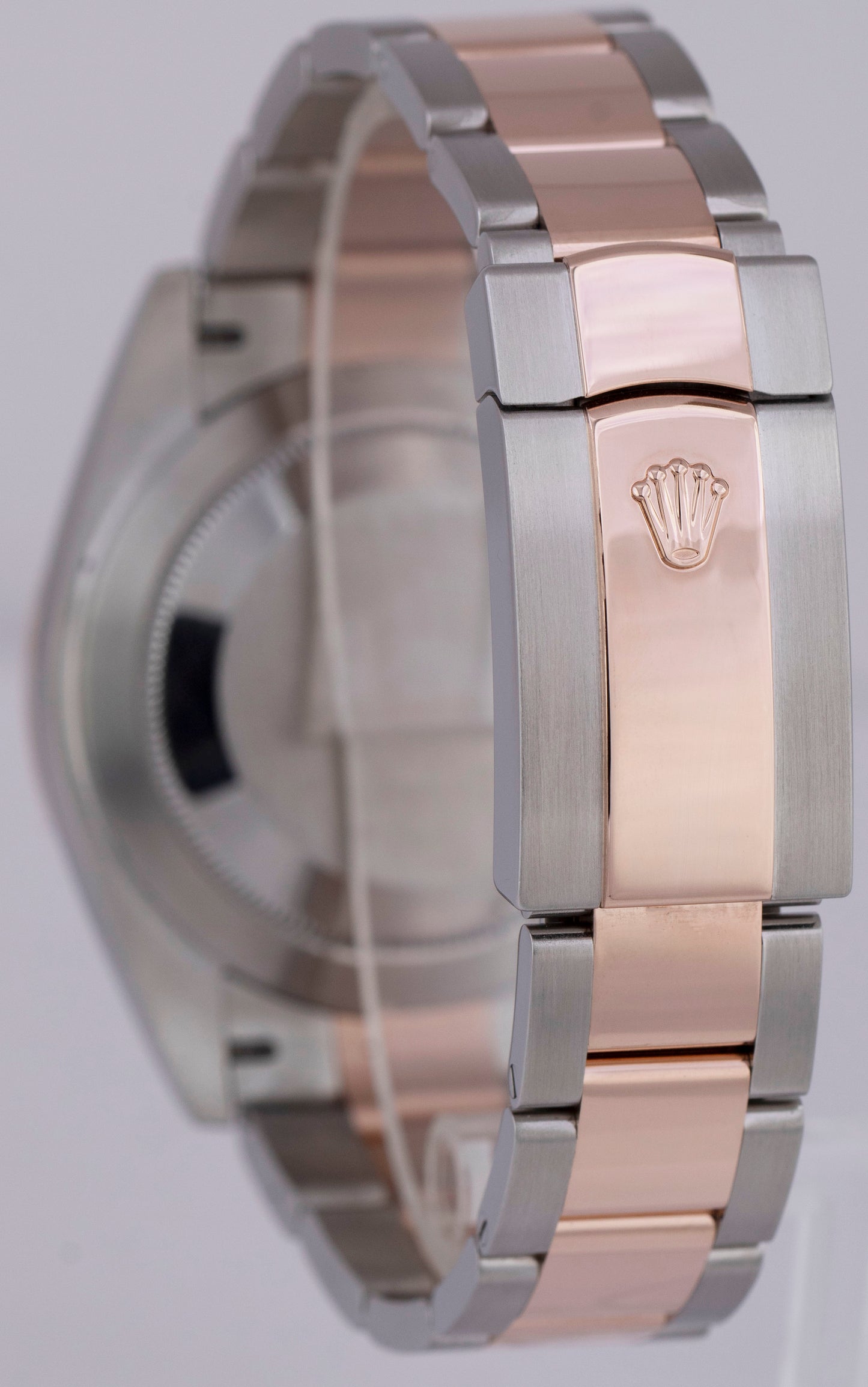 2022 NEW PAPERS Rolex DateJust 41mm CHOCOLATE 18K Everose 126301 Watch B+P
