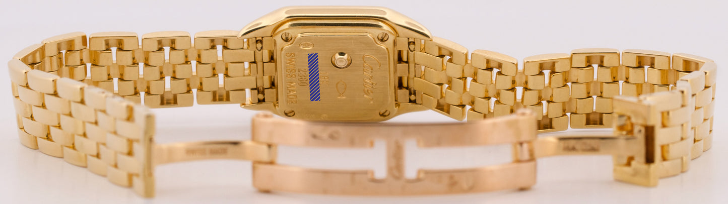 OCTOBER 2025 SERVICE Cartier Panthere Mini 18K Gold 17mm Quartz 2360 W25034B9
