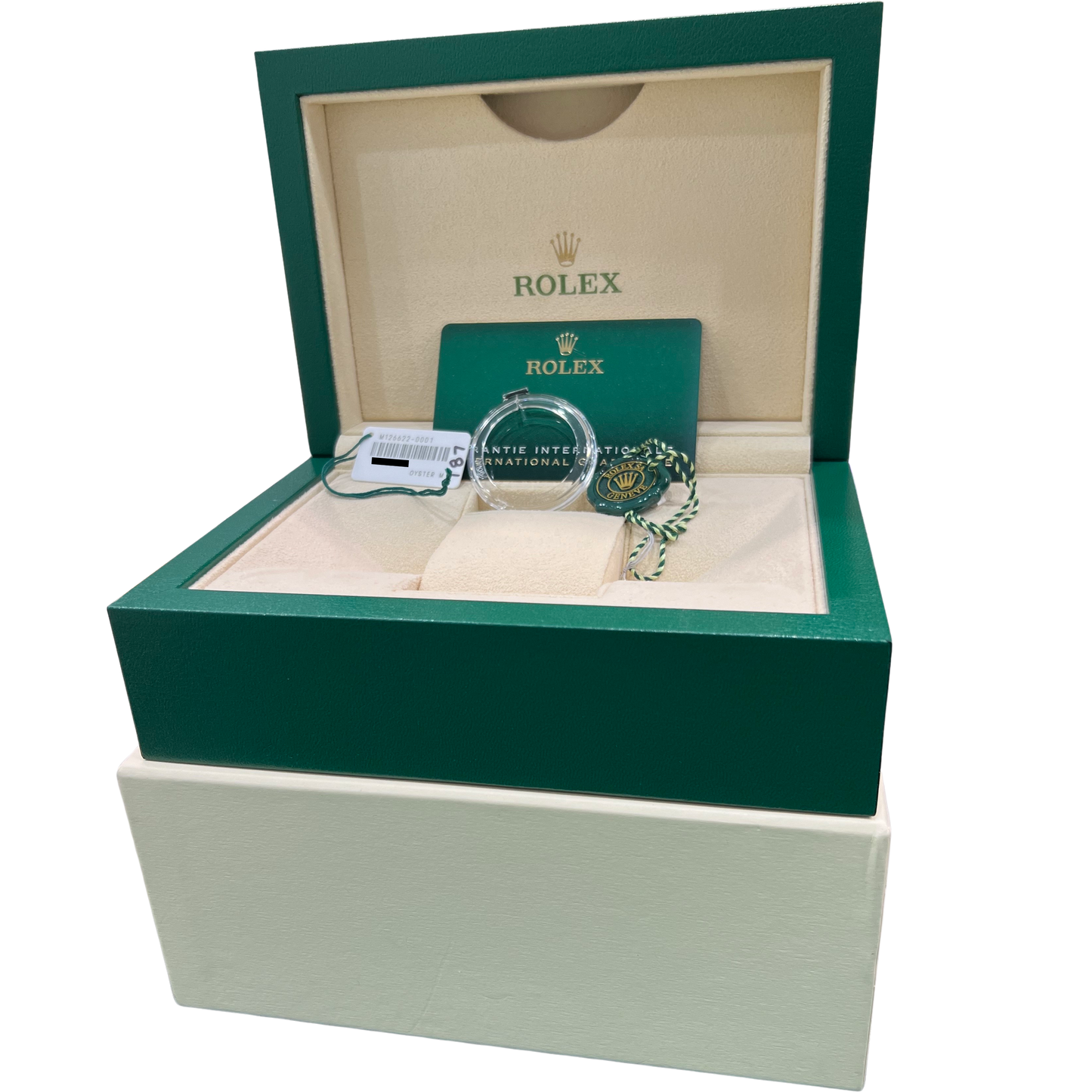 NEW PAPERS Rolex Yacht-Master 40 Rhodium Blue Platinum Steel 126622 Watch BOX