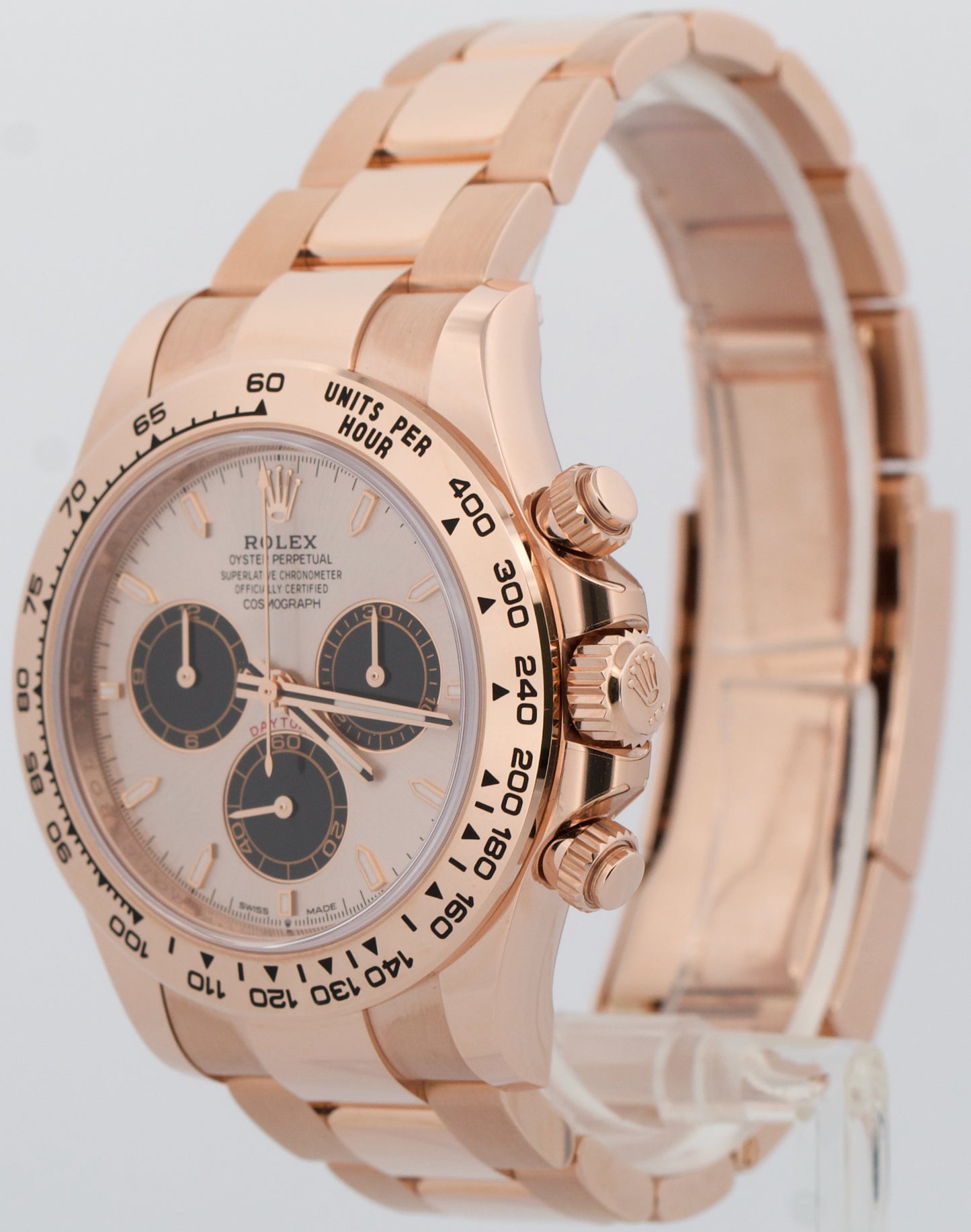 NEW 2025 PAPERS Rolex Daytona SUNDUST 40mm 18K Rose Gold 40mm 126505 Watch BOX