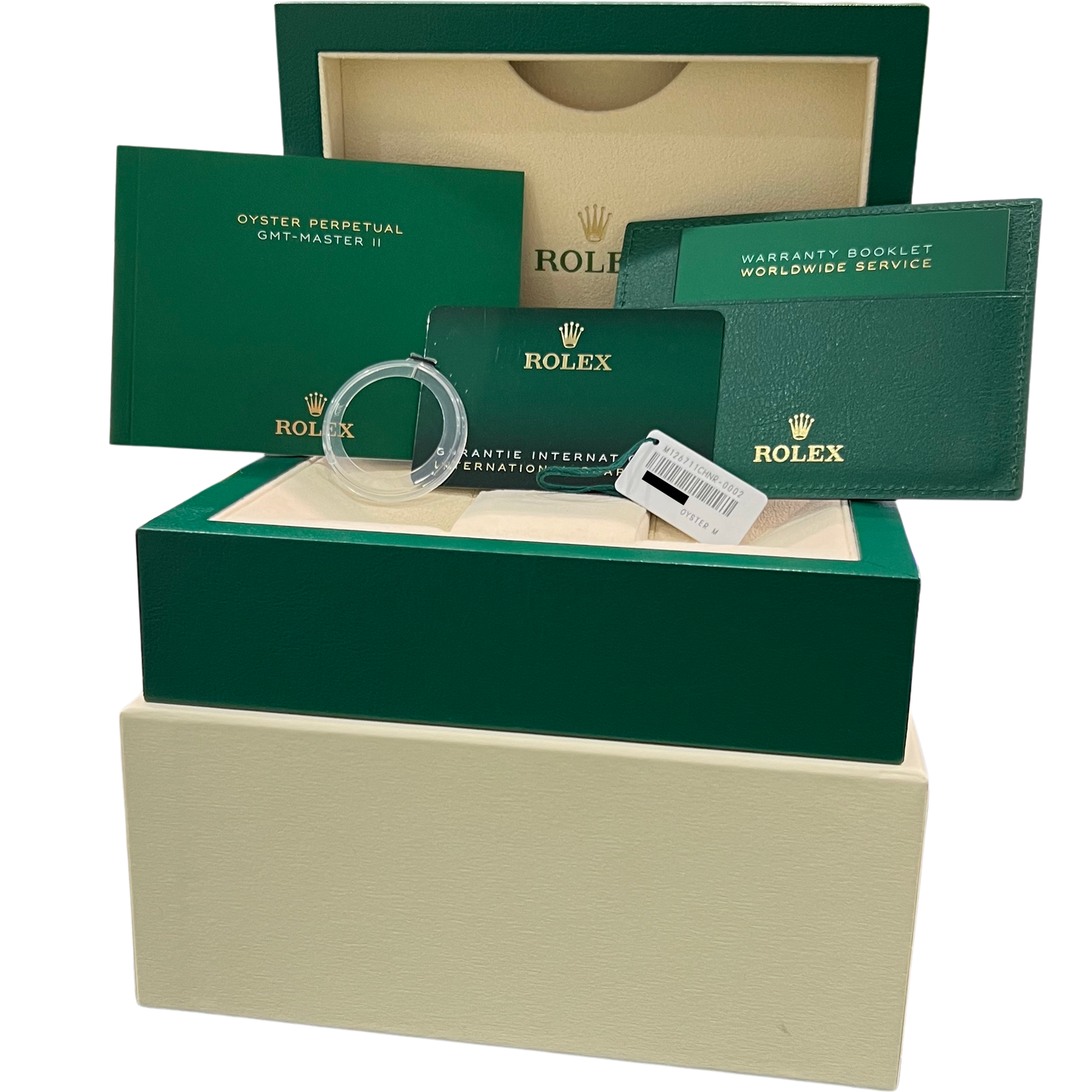 2024 NEW PAPERS Rolex GMT-Master II ROOT-BEER 18K Rose Gold 40mm 126711 CHNR BOX