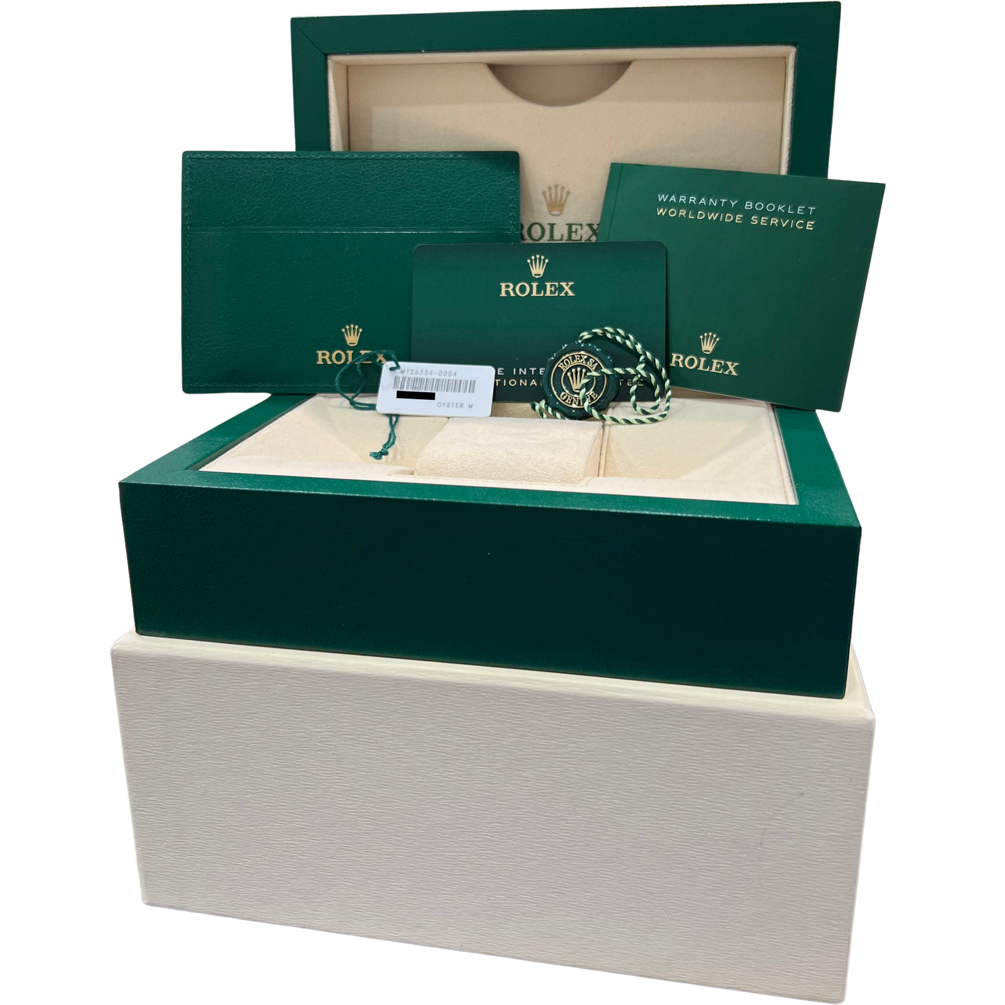 MINT PAPERS Rolex DateJust 41 SILVER Fluted Steel Jubilee 18K Gold 126334 BOX