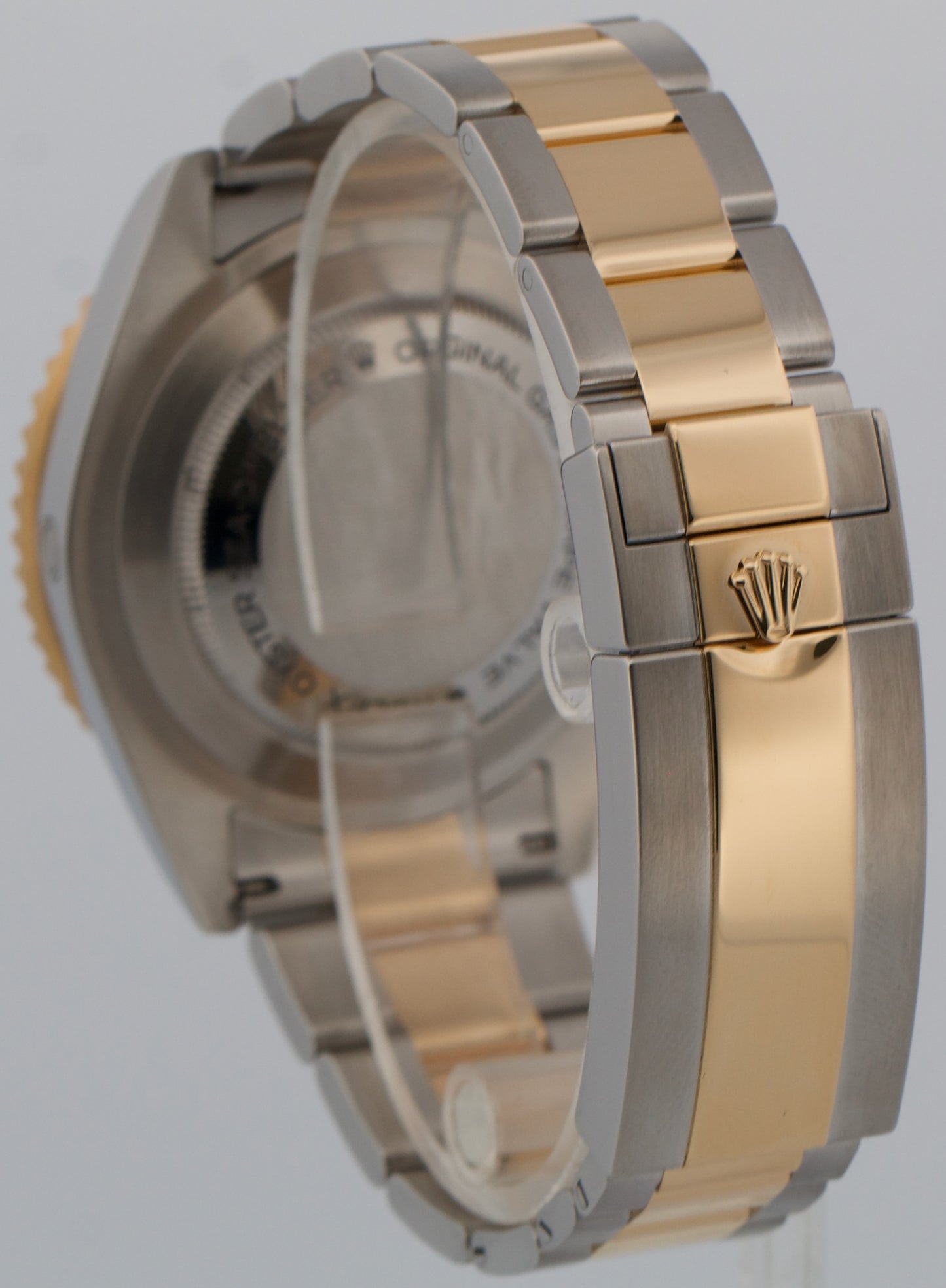 Rolex Sea-Dweller 43mm BLACK Two-Tone 18K Yellow Gold Steel Ceramic Watch 126603