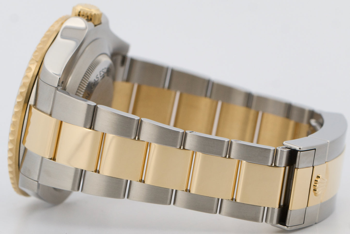 Rolex Sea-Dweller 43mm BLACK Two-Tone 18K Yellow Gold Steel Ceramic Watch 126603