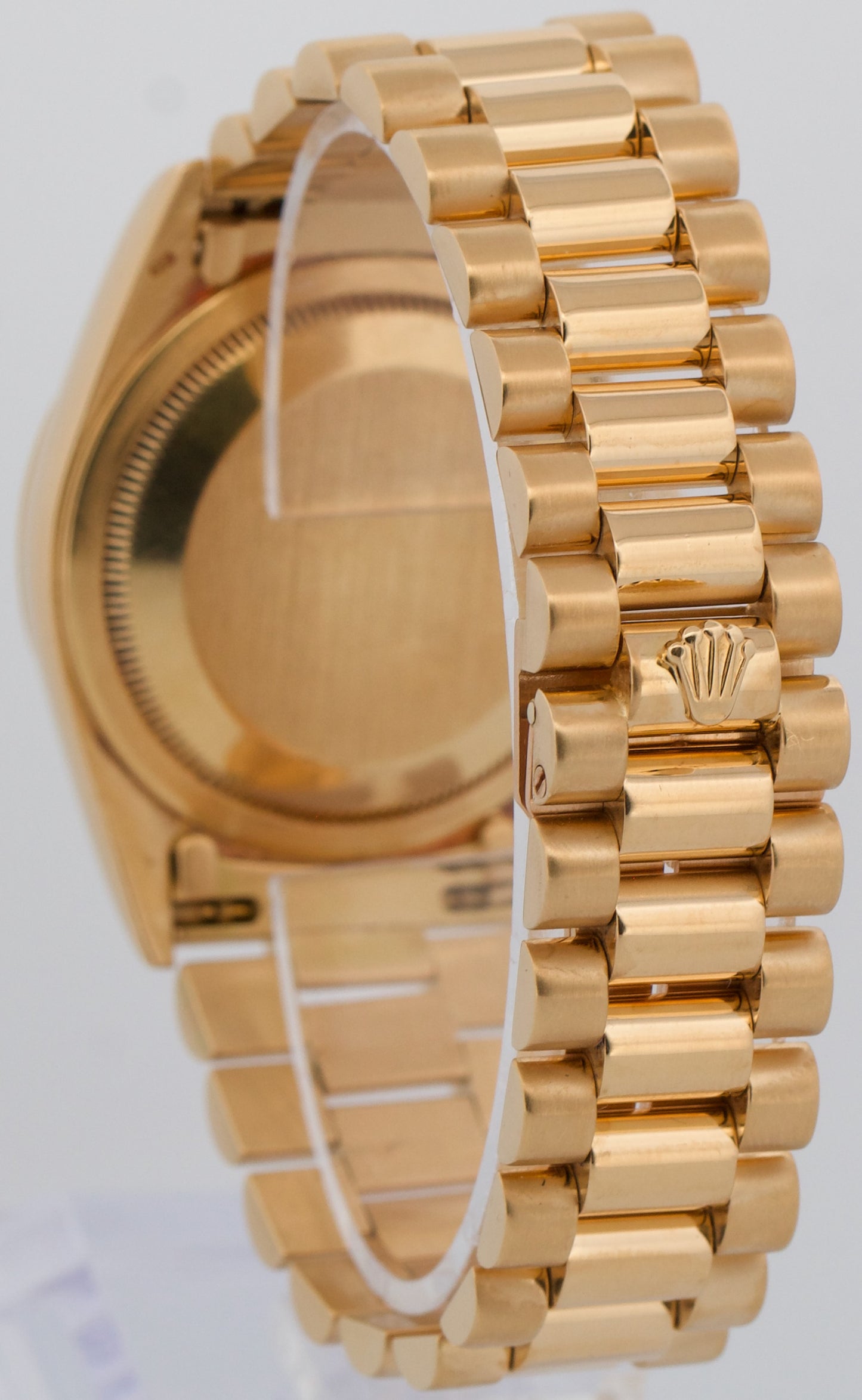 Rolex Day-Date President CHAMPAGNE 36mm 18K Yellow Gold Fluted 18238 Watch