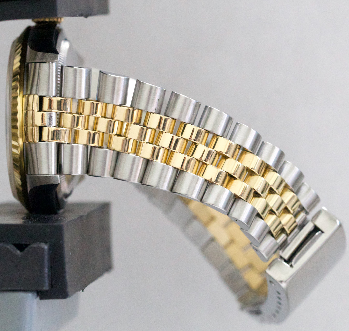 Rolex DateJust 36mm IVORY JUBILEE ARABIC 18K Yellow Gold Stainless Steel 16233