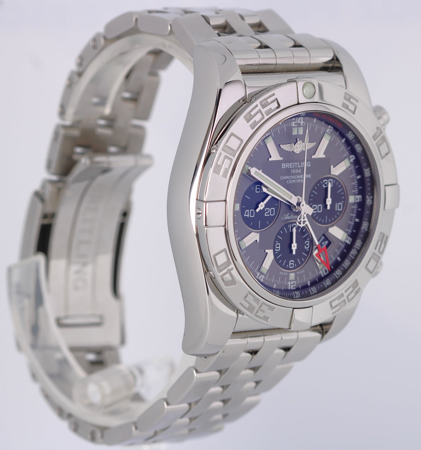 Breitling Chronomat GMT Stainless Steel Gray 47mm AB0410 Watch