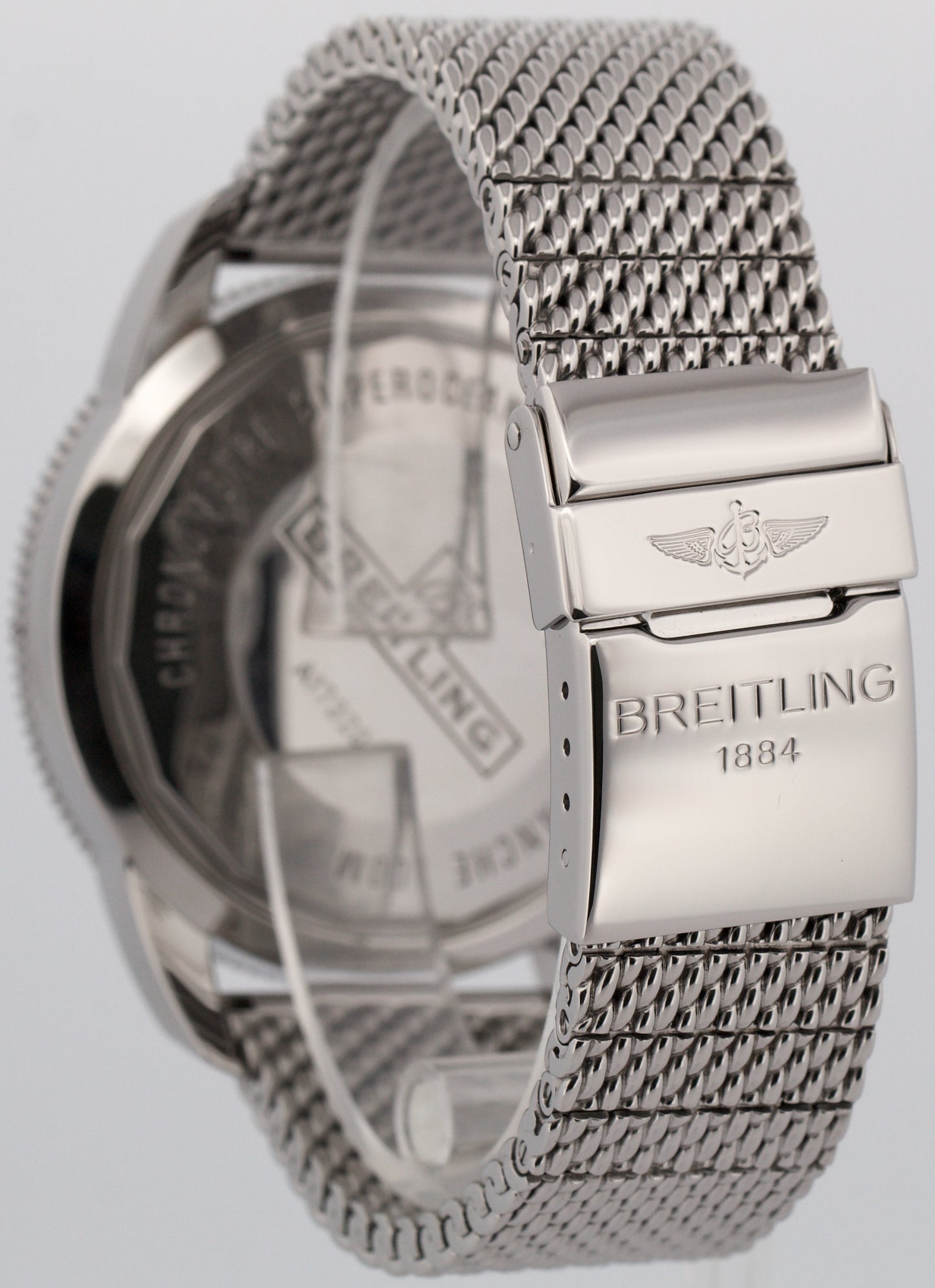 PAPERS Breitling Superocean Heritage BLUE Automatic Steel Date 46mm A17320 BOX