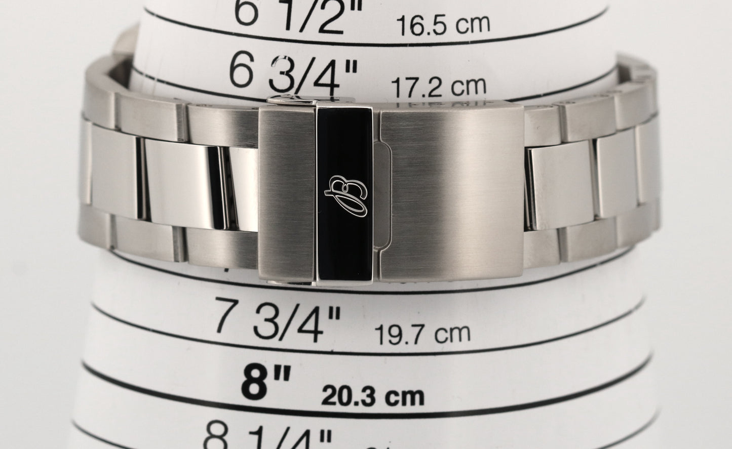 PAPERS Breitling Aviator B01 Chronograph BLUE Stainless Steel 43mm AB0119 BOX
