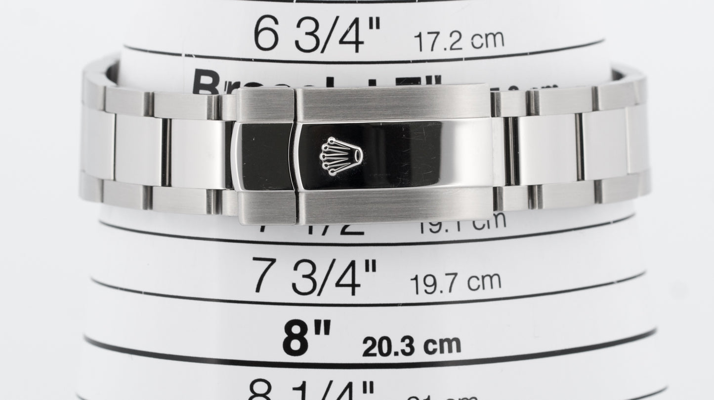 UNPOLISHED Rolex Milgauss BLUE Green Stainless RANDOM SERIAL 40mm 116400 GV