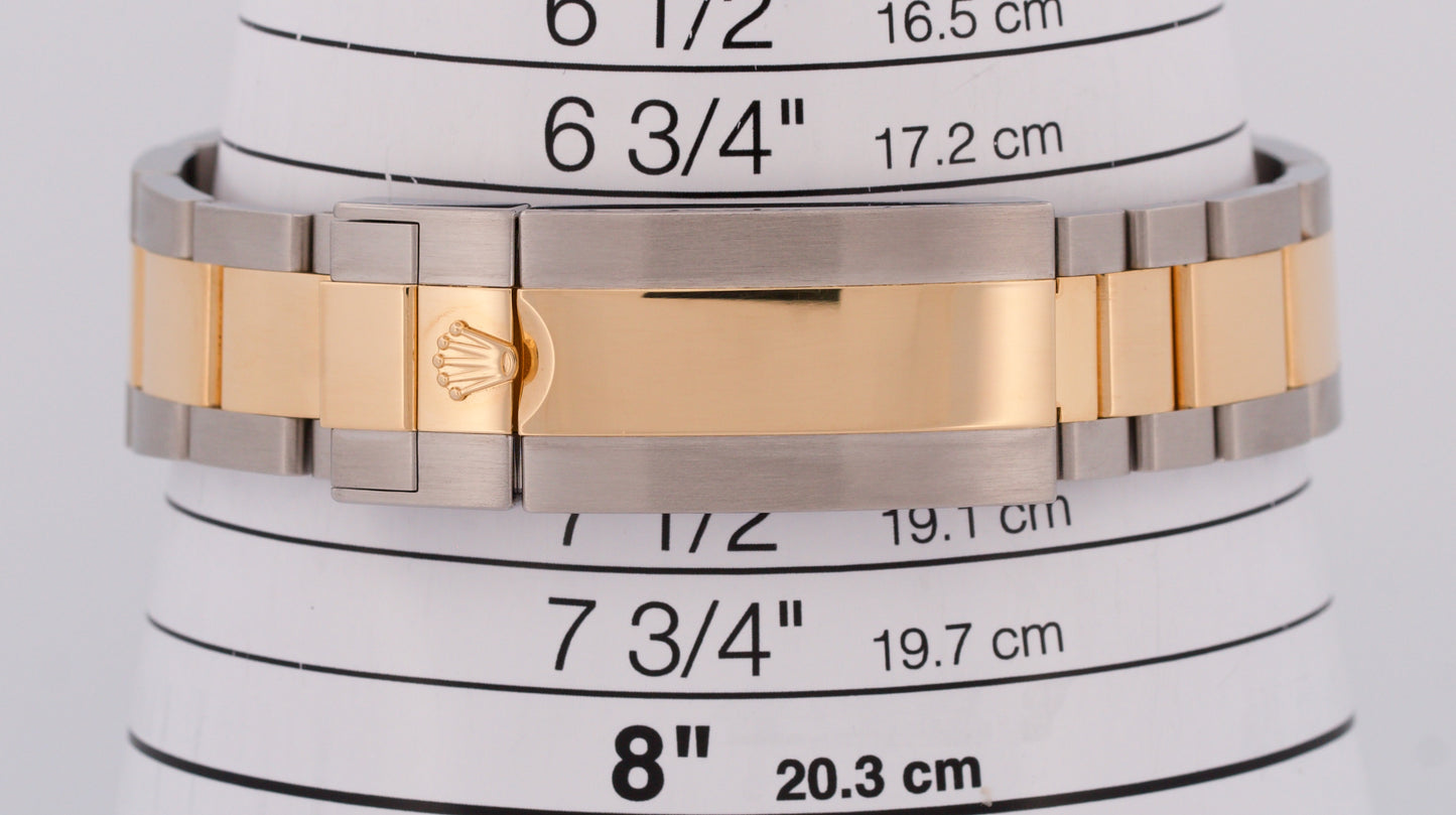 PAPERS Rolex Submariner Date 41mm Ceramic BLACK Steel Two-Tone 18K 126613 LN BOX