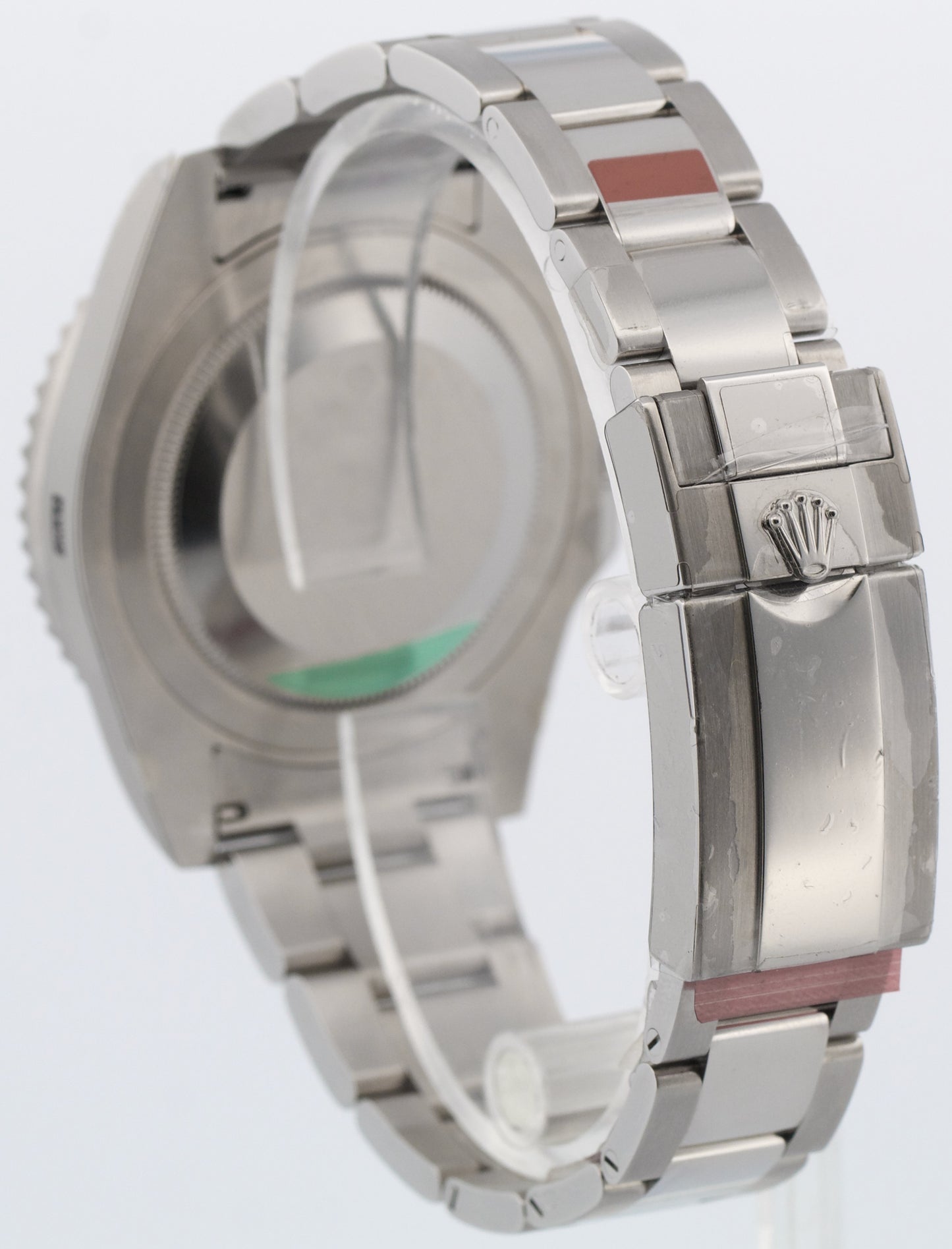 NOS STICKERED PAPERS Rolex GMT-Master II BATMAN Blue Steel 40mm 116710 B BOX