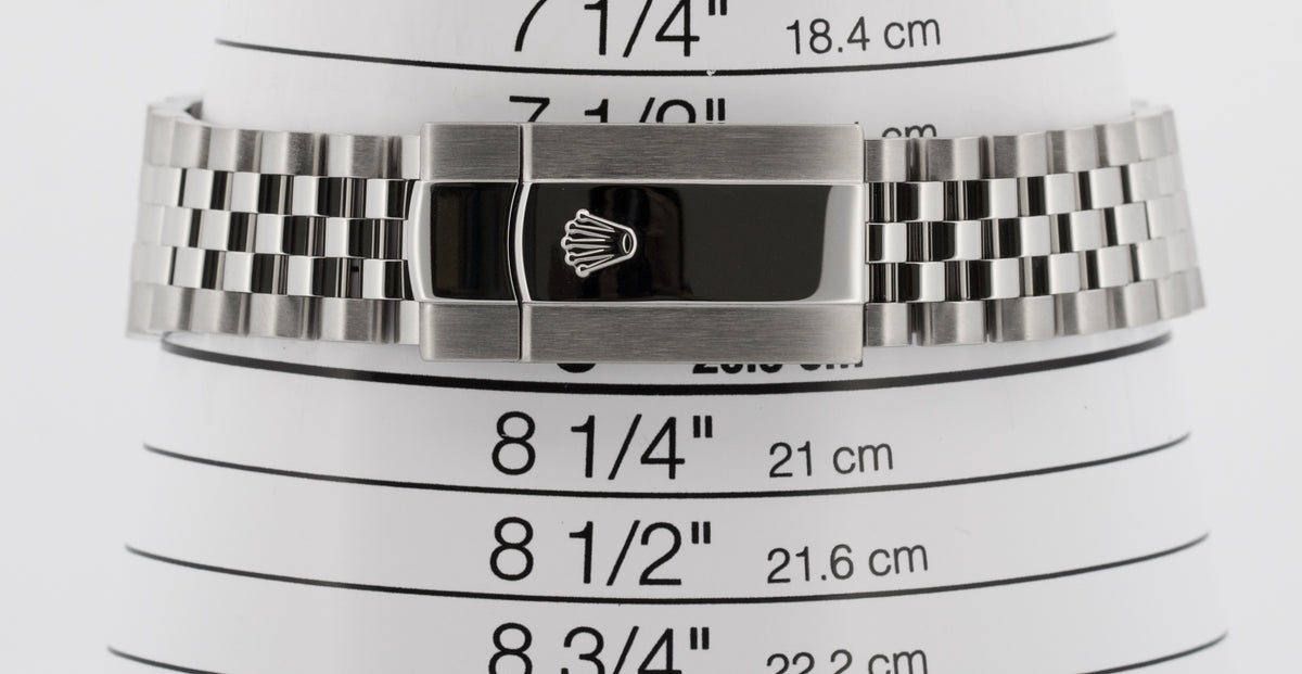 2020 Rolex DateJust 126334 Black Diamond Steel 18K Jubilee 41mm Watch Box Papers