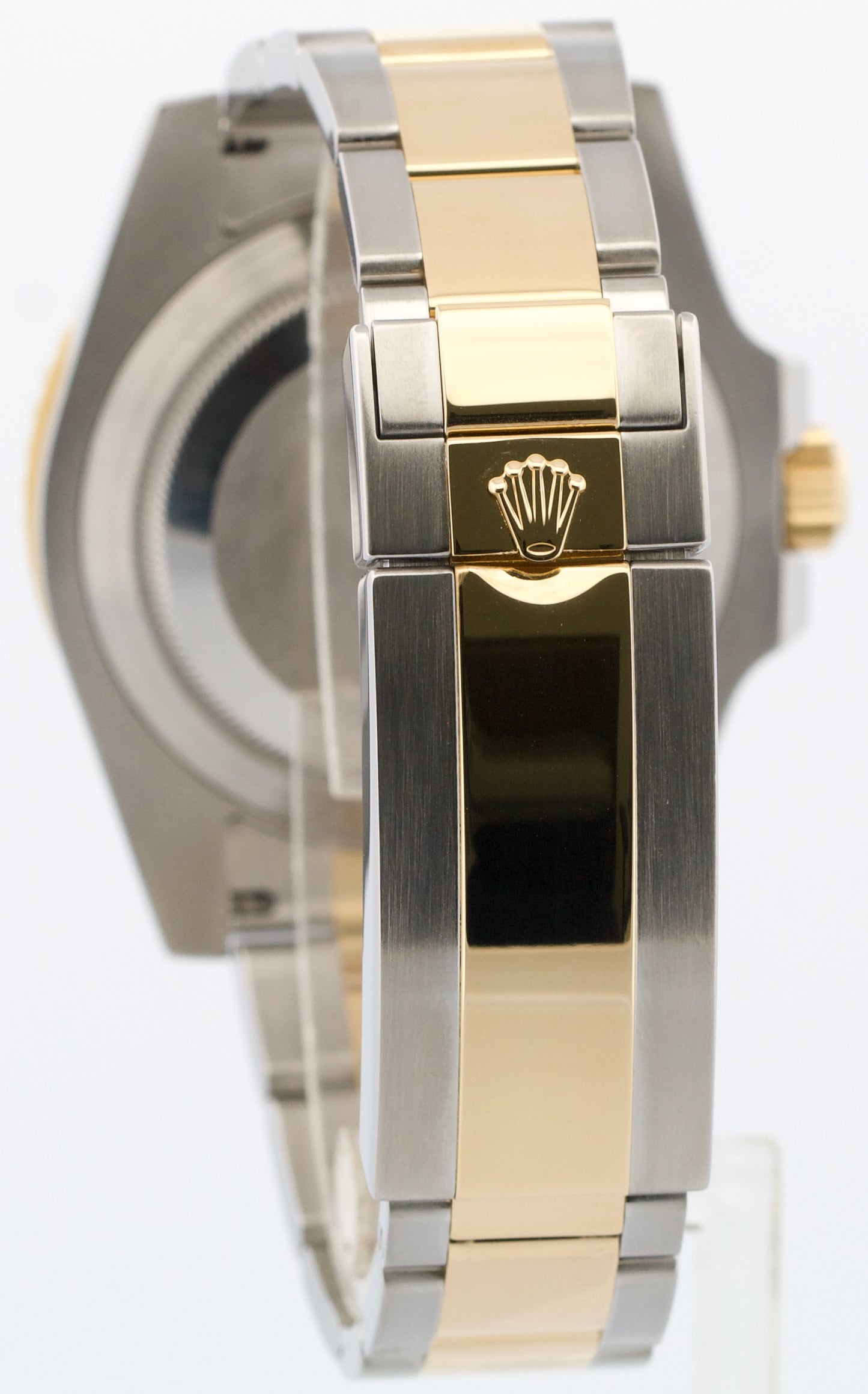 Rolex Submariner BLUE 40mm Ceramic 18K Yellow Gold Two-Tone Steel 116613 LB BOX