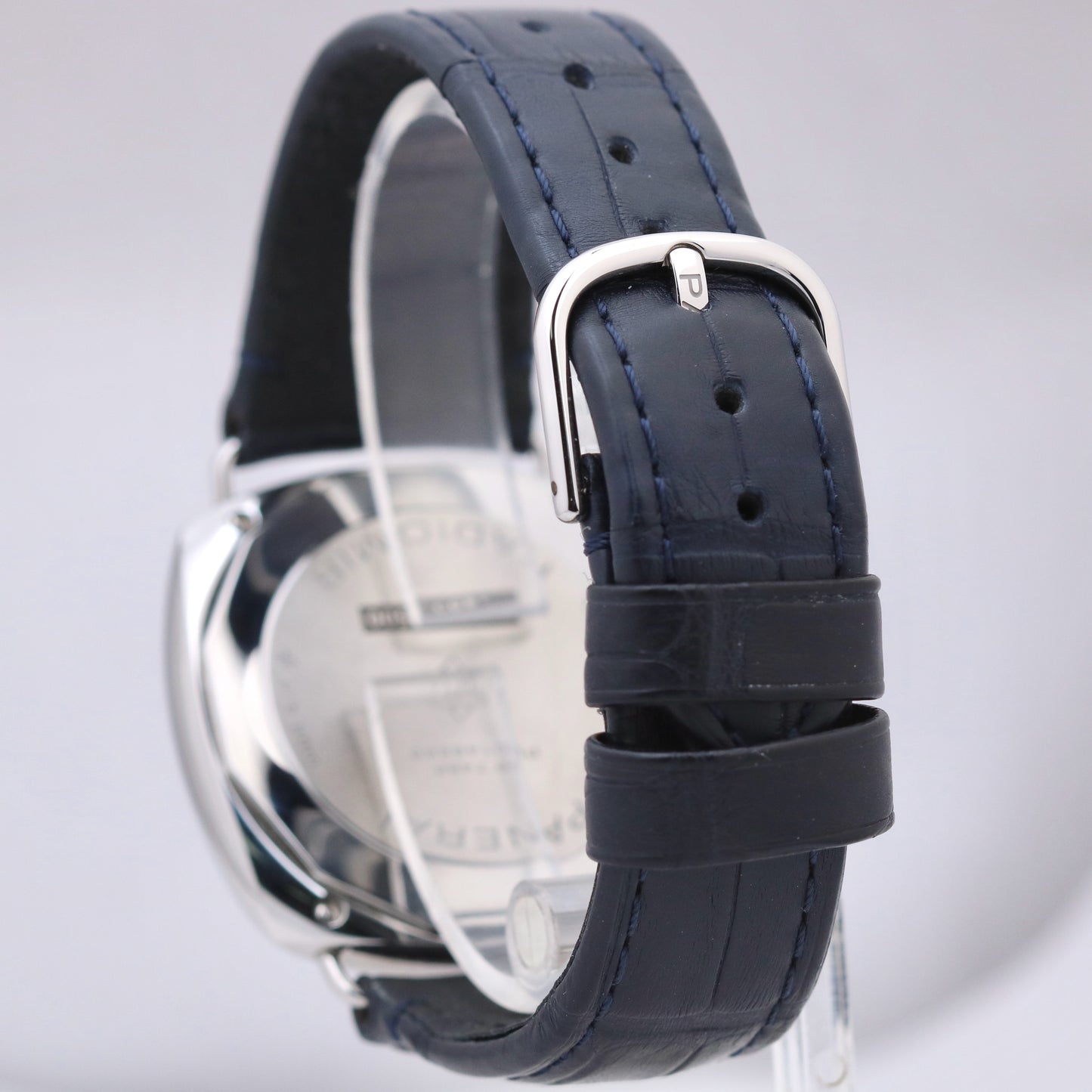 2023 PAPERS Panerai Radiomir Quaranta 40mm Blue Leather Steel PAM01293 B+P