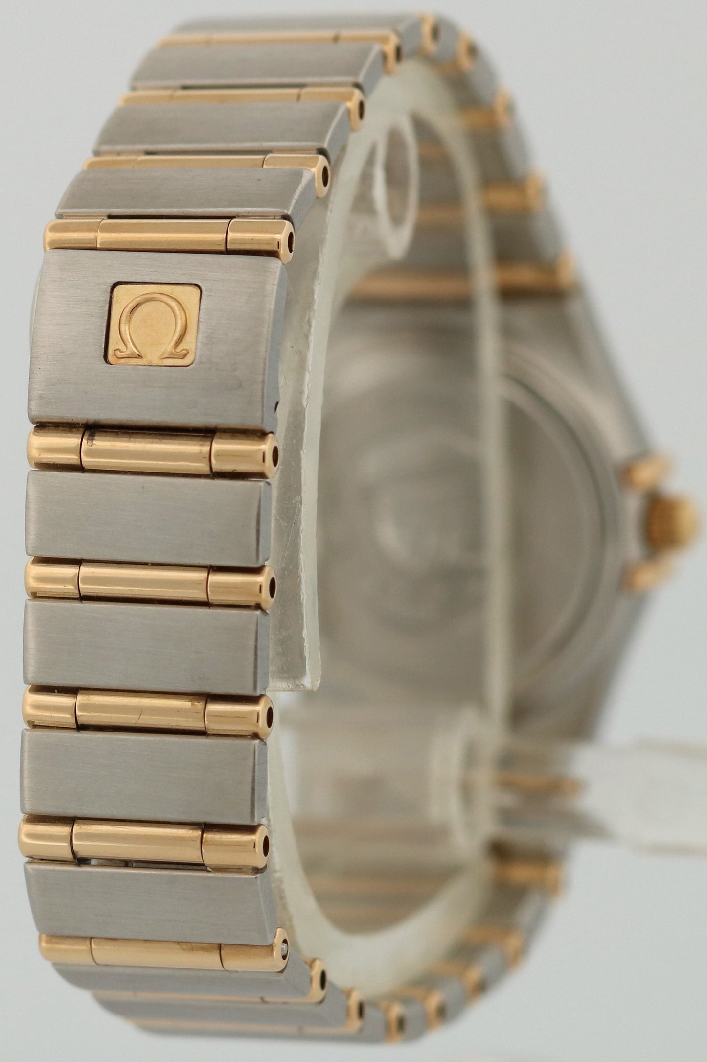 Omega Constellation Two-Tone 18k Gold Steel MOP DIAMOND Quartz 23mm 1267.75.00