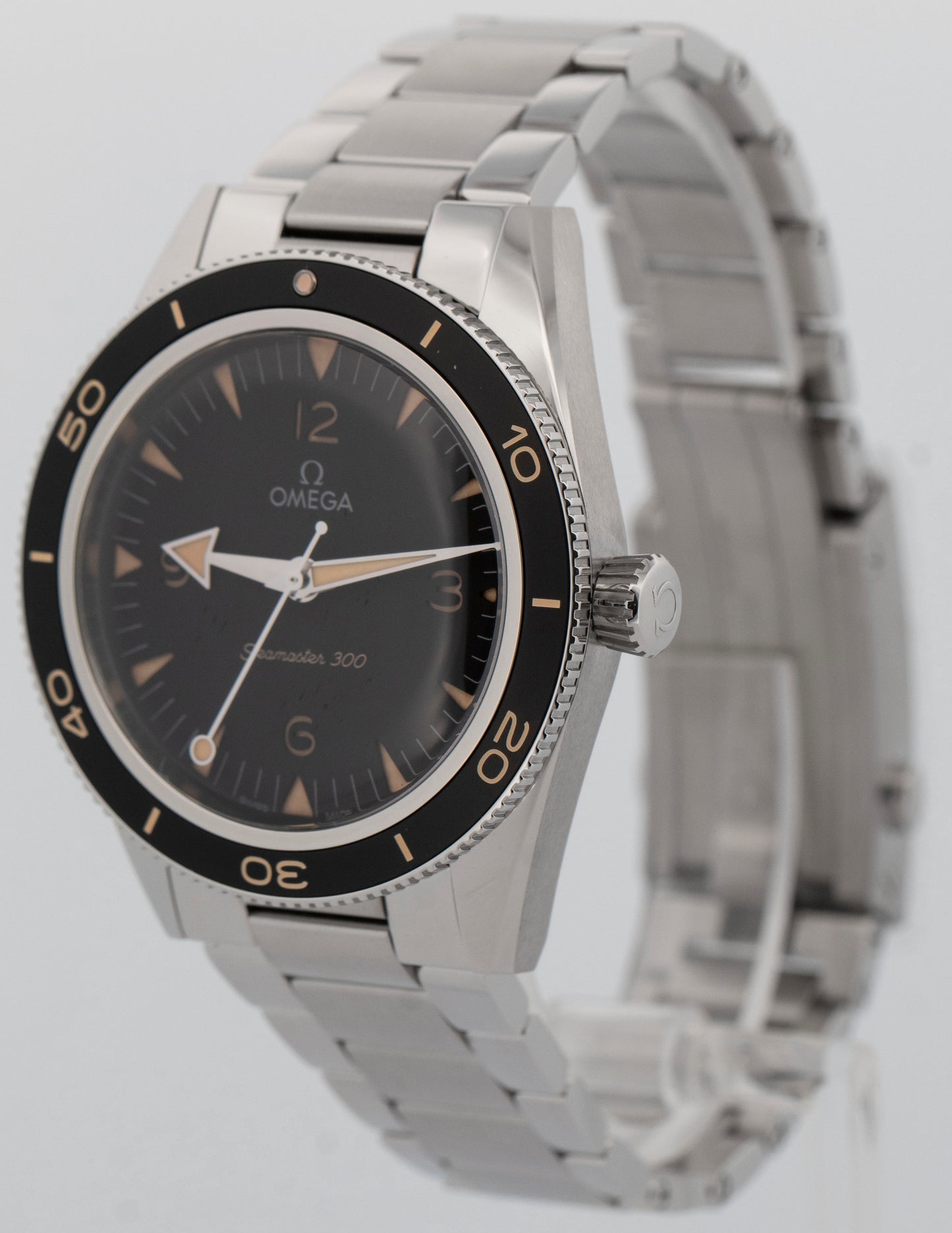 BRAND NEW Omega Seamaster Black 234.30.41.21.01.001 41mm Steel Dive Watch BOX