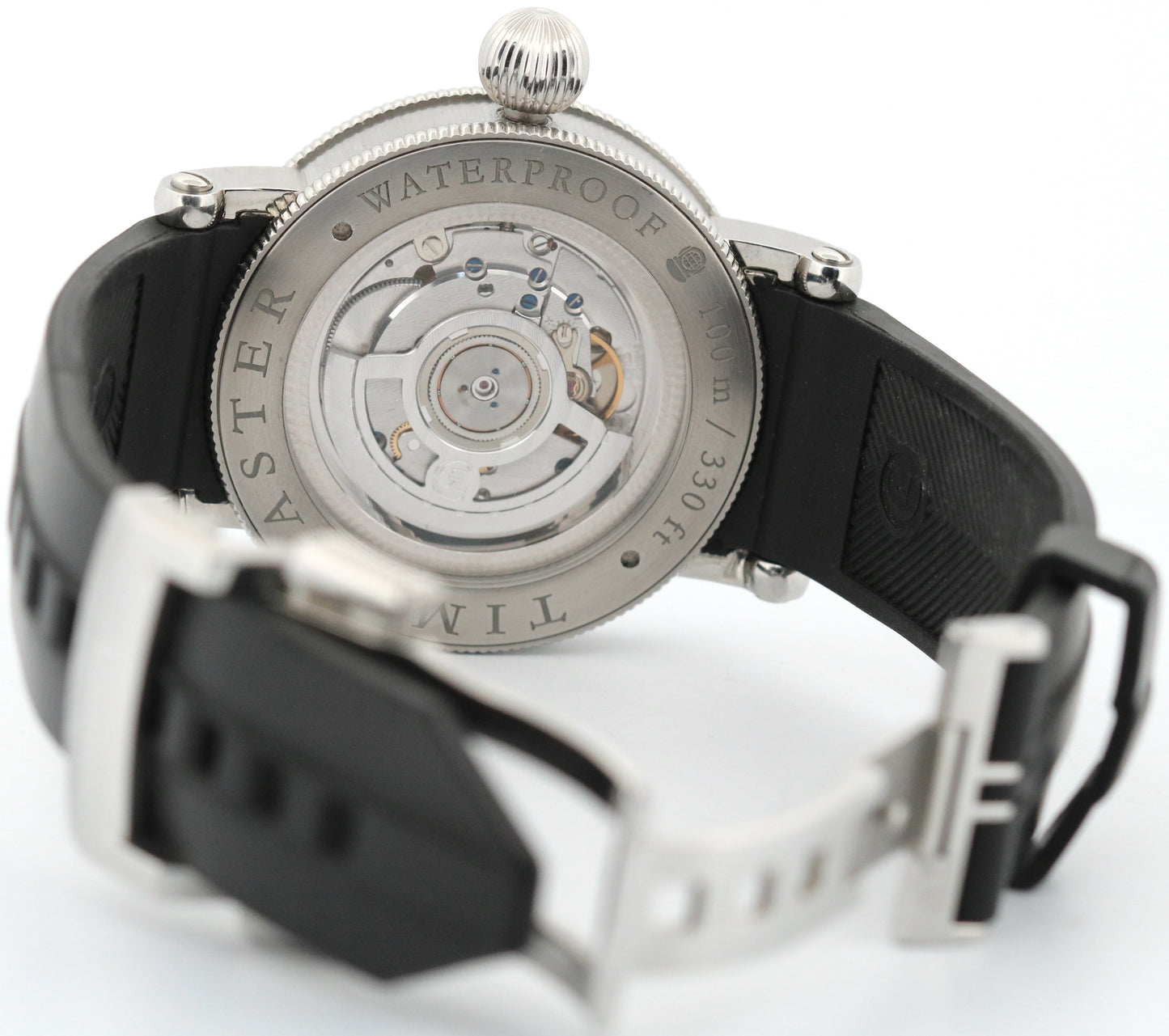 Chronoswiss Timemaster Big Date 44mm Stainless Steel Rubber CH-3533ST Watch