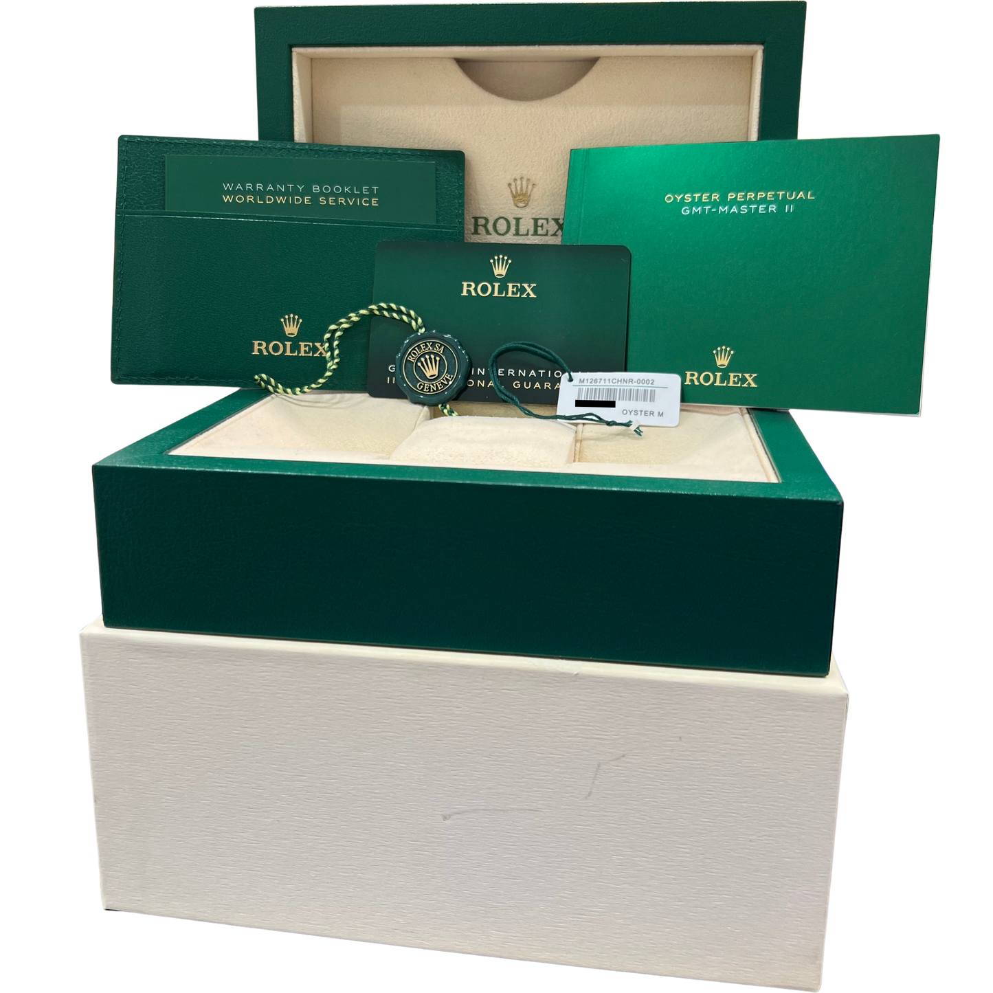 NEW 2025 PAPERS Rolex GMT-Master II 18K Root Beer Rose Gold 40mm 126711 CHNR BOX
