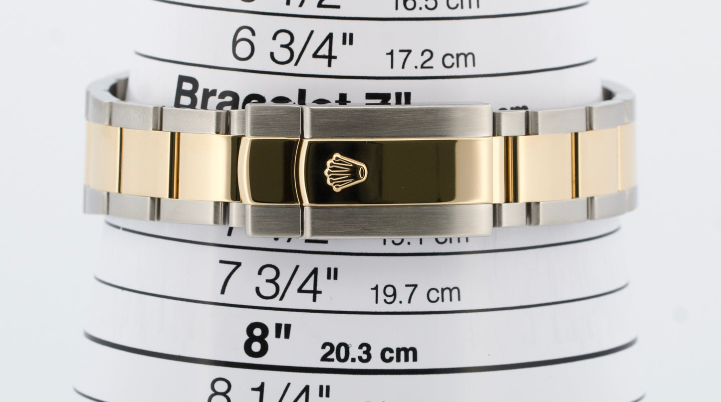 Rolex Datejust II WIMBLEDON Rhodium Roman 18K Gold Steel OYSTER 41mm 116333