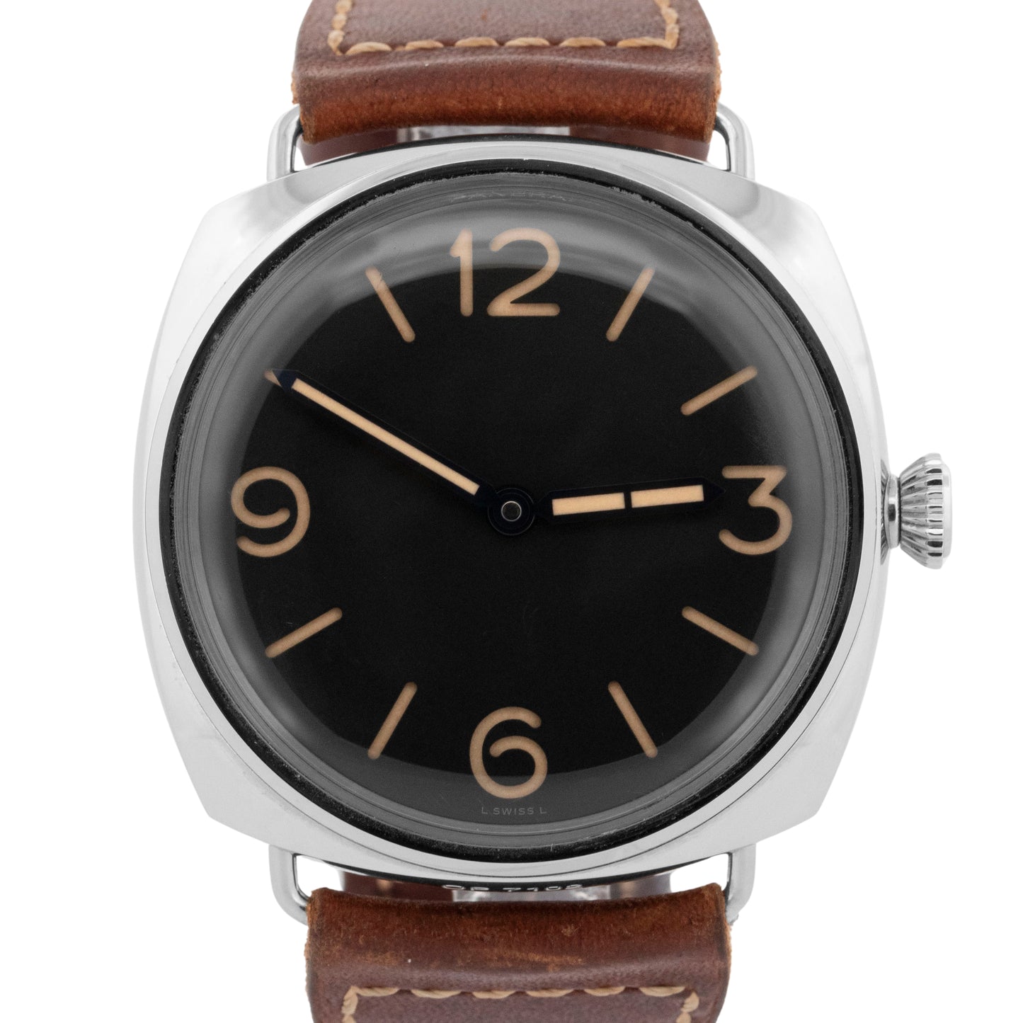 PAPERS Panerai Radiomir 3 Days 47mm Acciaio Anonimo Steel Watch PAM00721 BOX