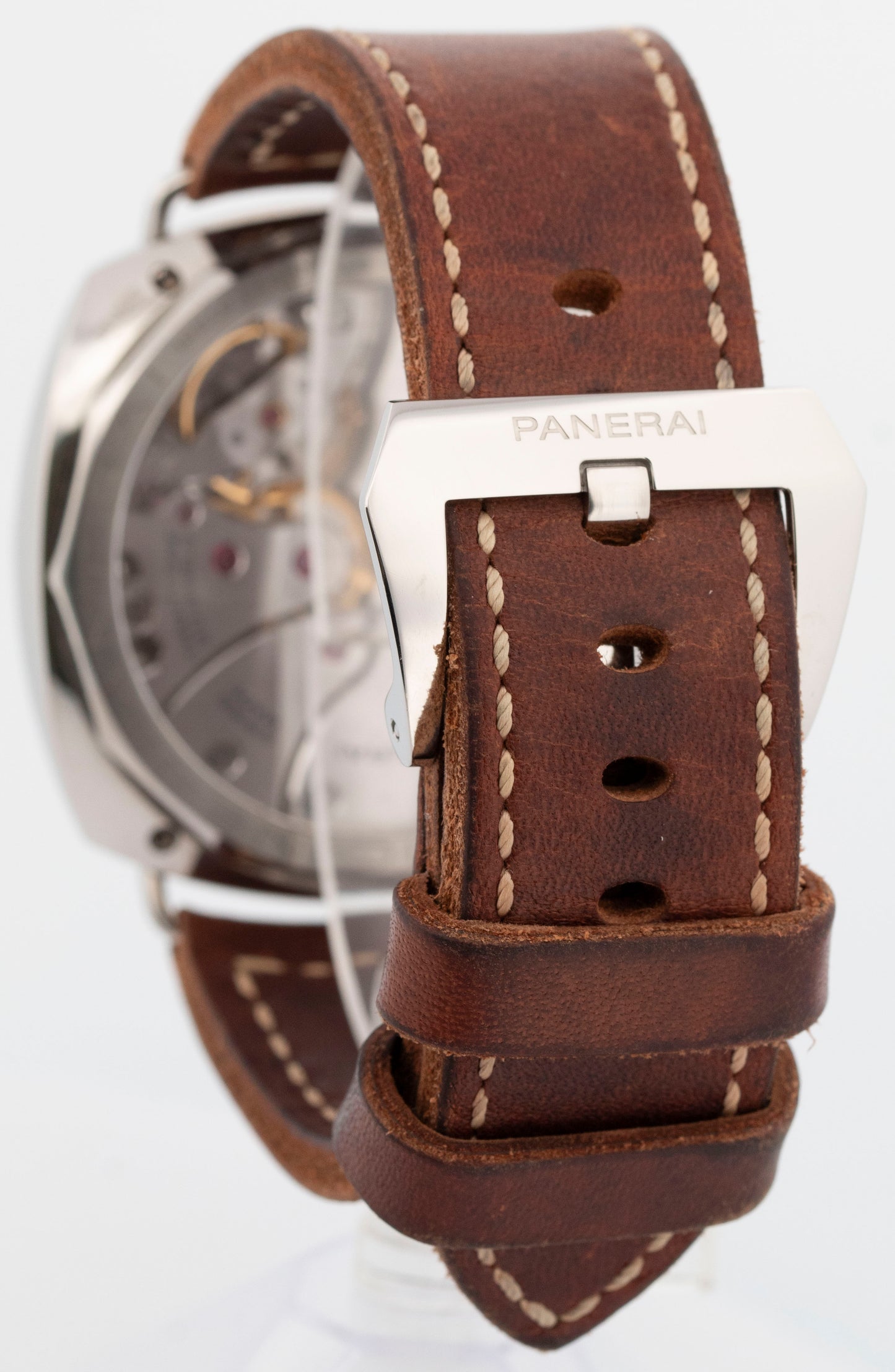 PAPERS Panerai Radiomir 3 Days 47mm Acciaio Anonimo Steel Watch PAM00721 BOX