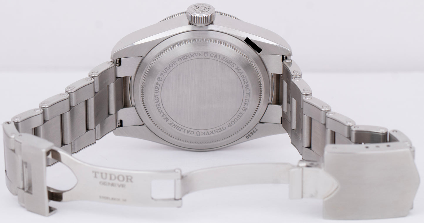 MINT Tudor Black Bay GMT Pepsi PAPERS 41mm Steel Red Blue Watch 79830 RB B+P