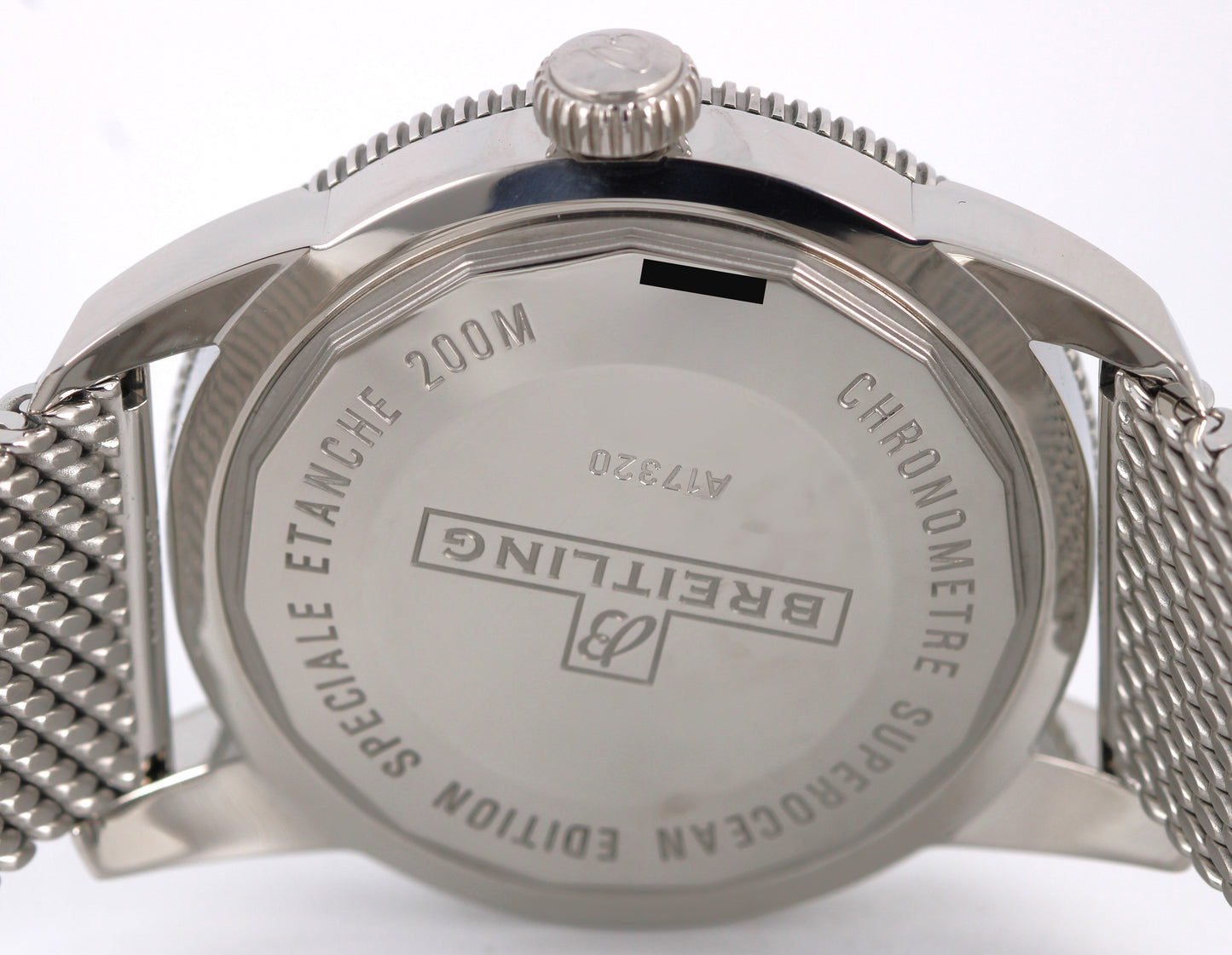 Breitling SuperOcean Heritage Date Stainless Steel Silver 46mm A17320 Watch