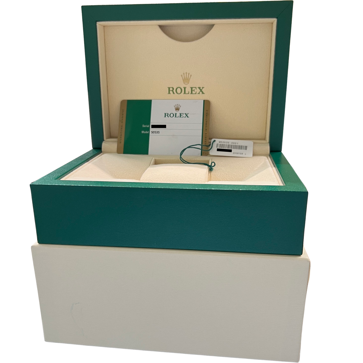 MINT PAPERS Rolex Cellini Moonphase 18K Rose Gold Leather Everose 39mm 50535 BOX