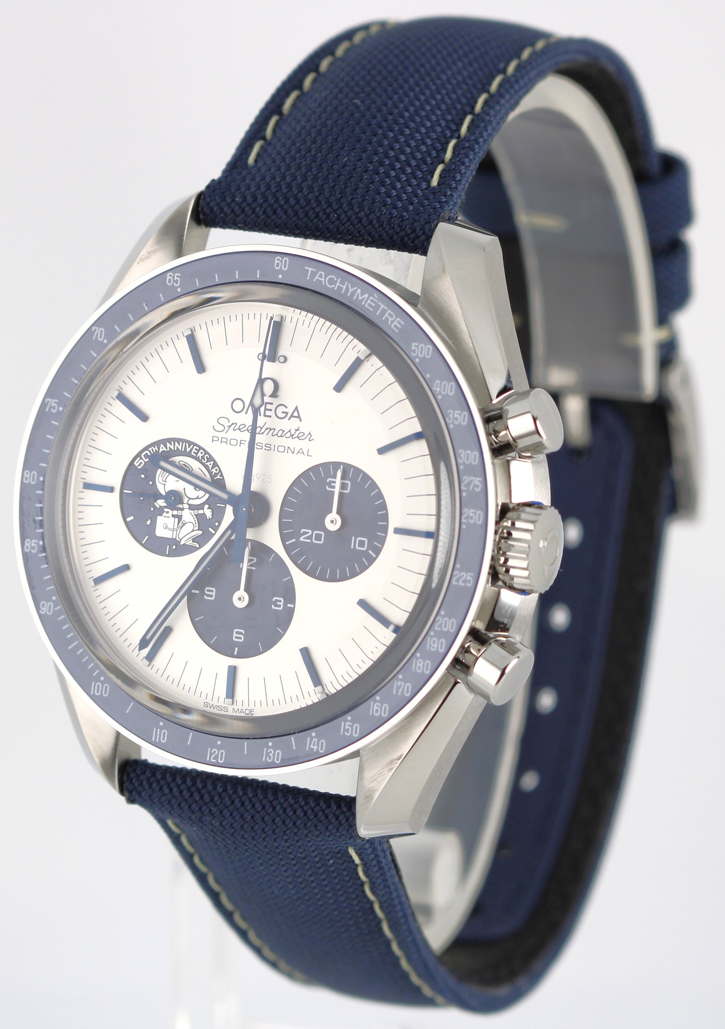 MINT PAPERS Omega Speedmaster SNOOPY Silver Steel 42mm 310.32.42.50.02.001 BOX