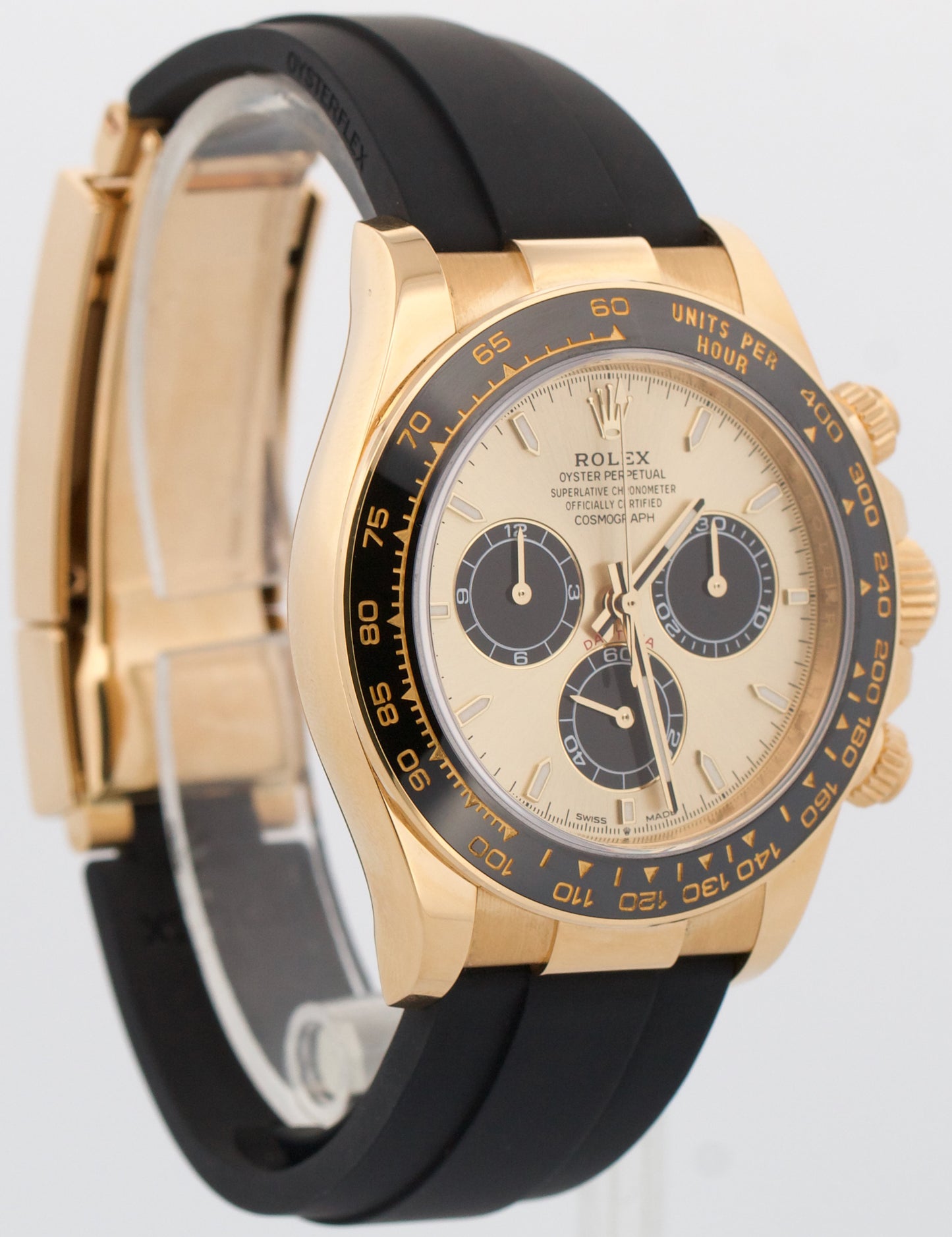 2024 PAPERS Rolex Daytona Oysterflex PIKACHU YML 18K Yellow Gold 126518 LN BOX