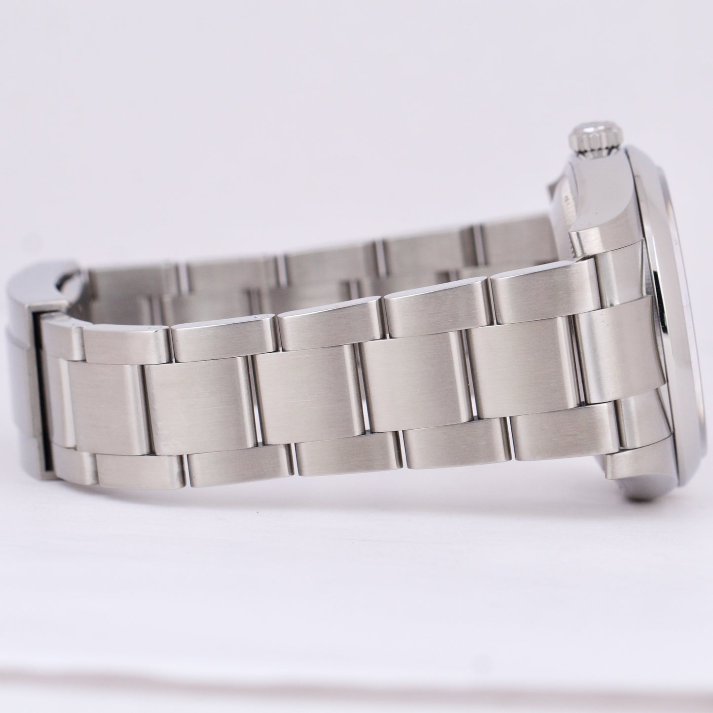 MINT PAPERS Rolex Oyster Perpetual OLIVE GREEN Stainless Steel 34mm 114200 BOX