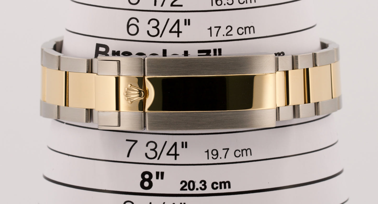 Rolex Submariner Date BLACK 41mm Ceramic Two-Tone 18K Gold Steel 126613 LN