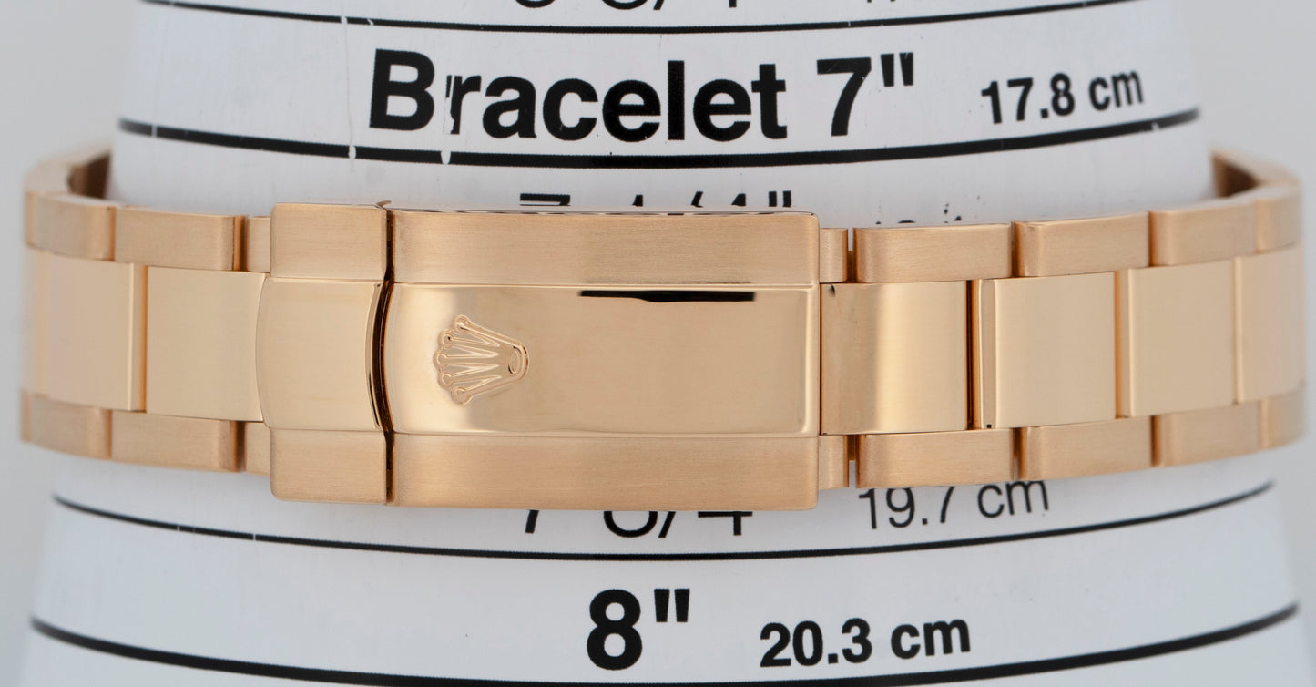 MINT Rolex Sky-Dweller CHAMPAGNE ARABIC 18K Yellow Gold Oyster 42mm 326938 Watch