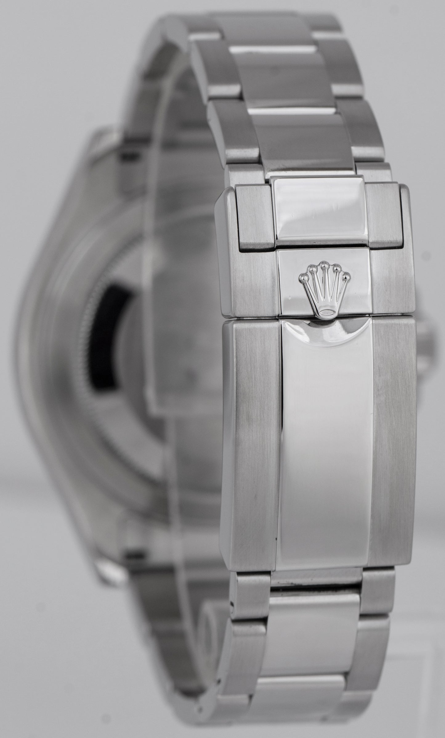 MINT Rolex Yacht-Master PAPERS Steel Platinum Stainless Blue 40mm 116622 B+P