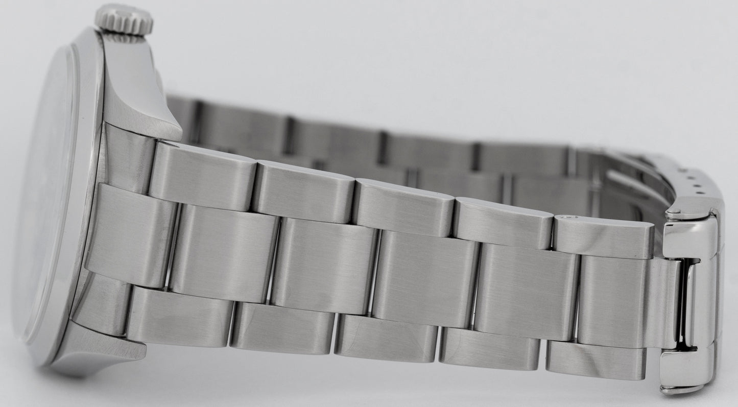 Rolex Explorer I Black 36mm 3-6-9 REHAUT Stainless Steel Automatic Watch 114270