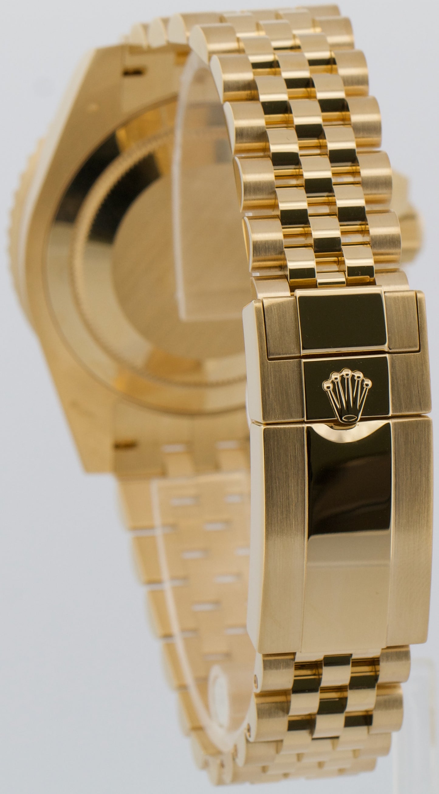 2025 PAPERS Rolex GMT-Master II JUBILEE 18K Yellow 126718 GRNR 40mm Watch BOX