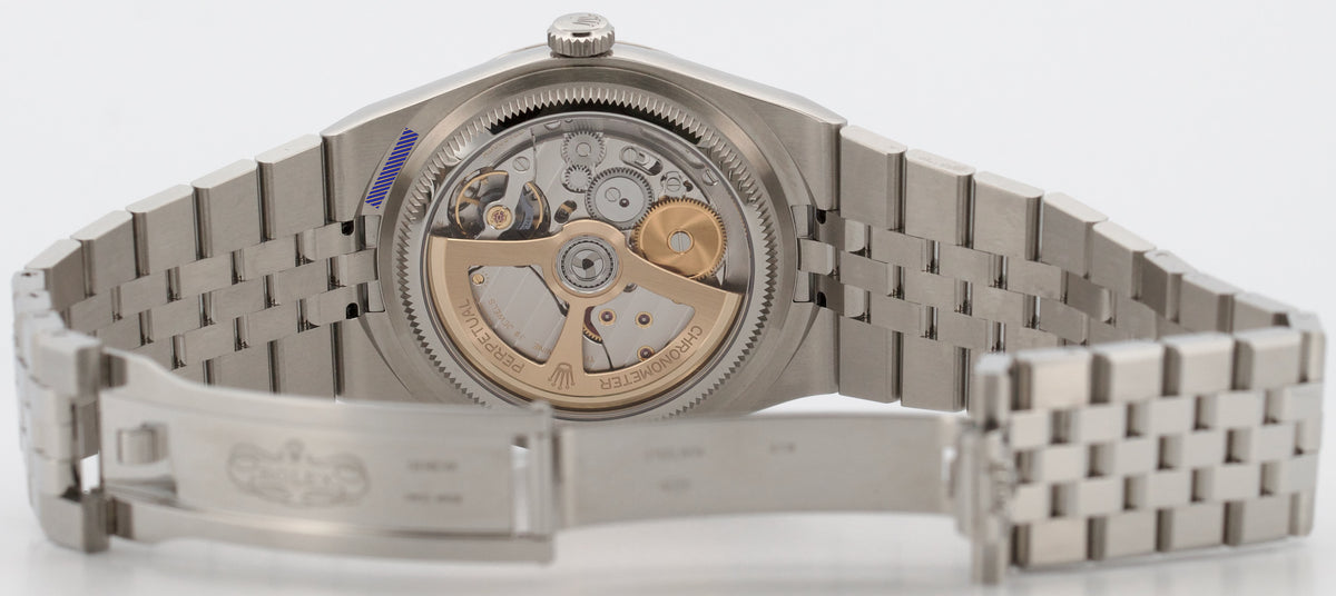 New Sept 2026 Rolex Land-Dweller 127334 White Stainless Steel 40mm Box Papers