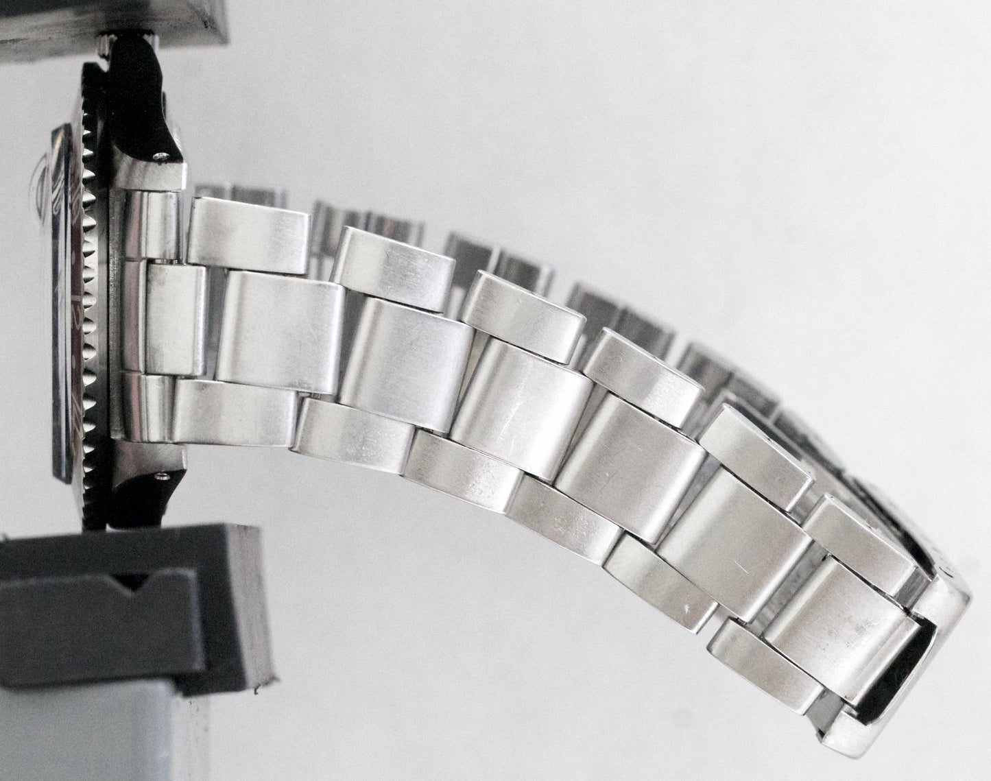 VINTAGE PAPERS Rolex GMT-Master Red Blue PEPSI Black Oyster LONG-E 40mm 1675 BOX