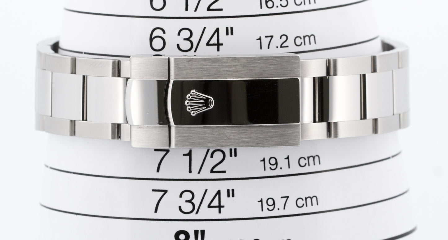 2021 PAPERS Rolex Milgauss BLUE 40mm Steel Z-Blue Green 116400 GV Steel BOX