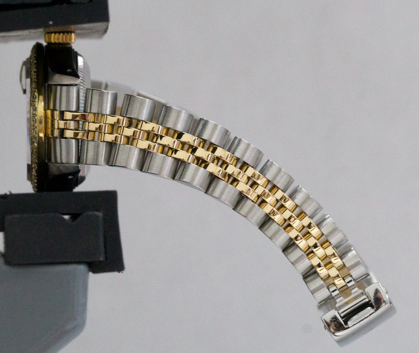 Ladies Rolex DateJust 26mm CHAMPAGNE DIAMOND 18K Yellow Gold Steel JUBILEE 69173