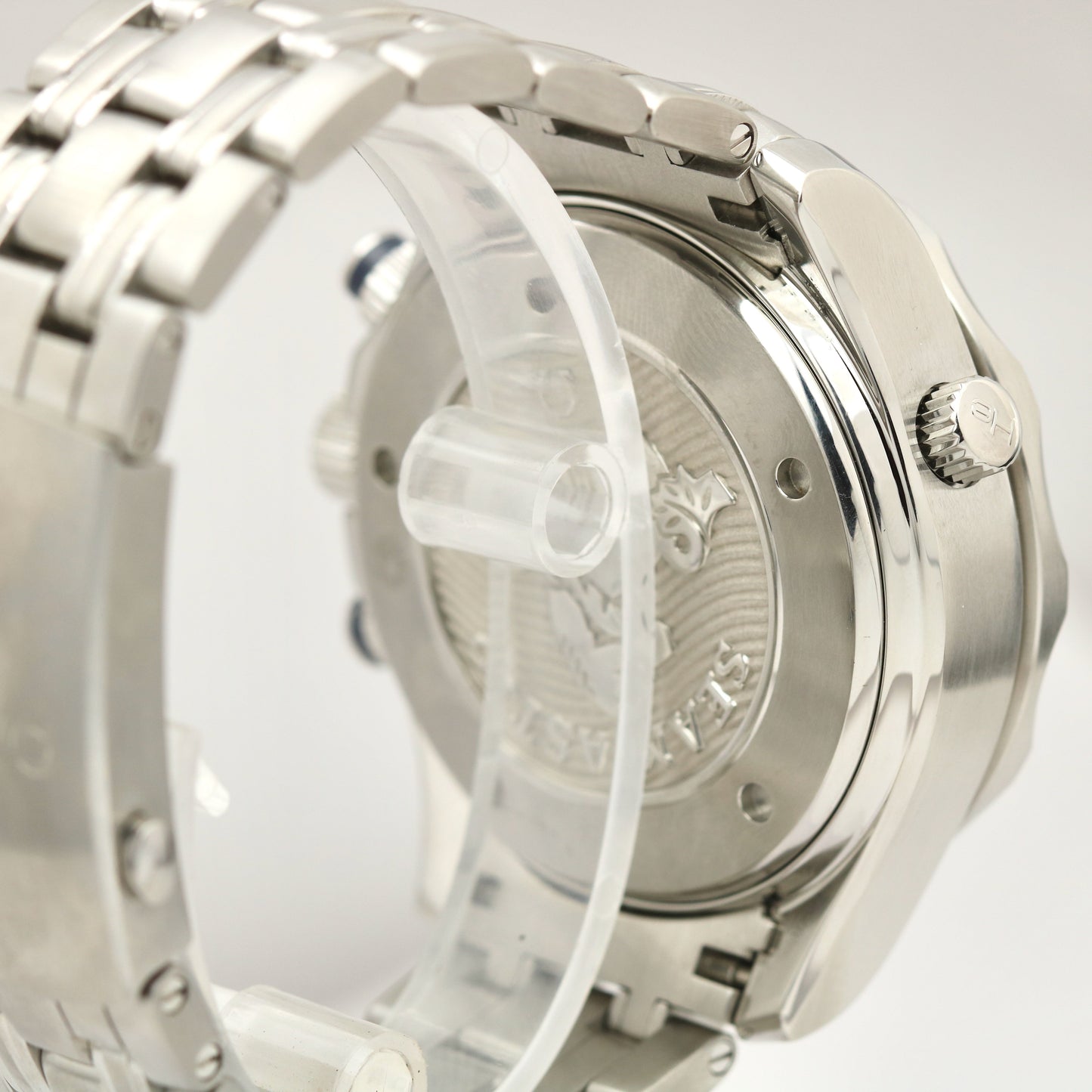 Omega Seamaster 44mm Co-Axial 300M 212.30.44.52.03.001 Steel GMT Blue Watch