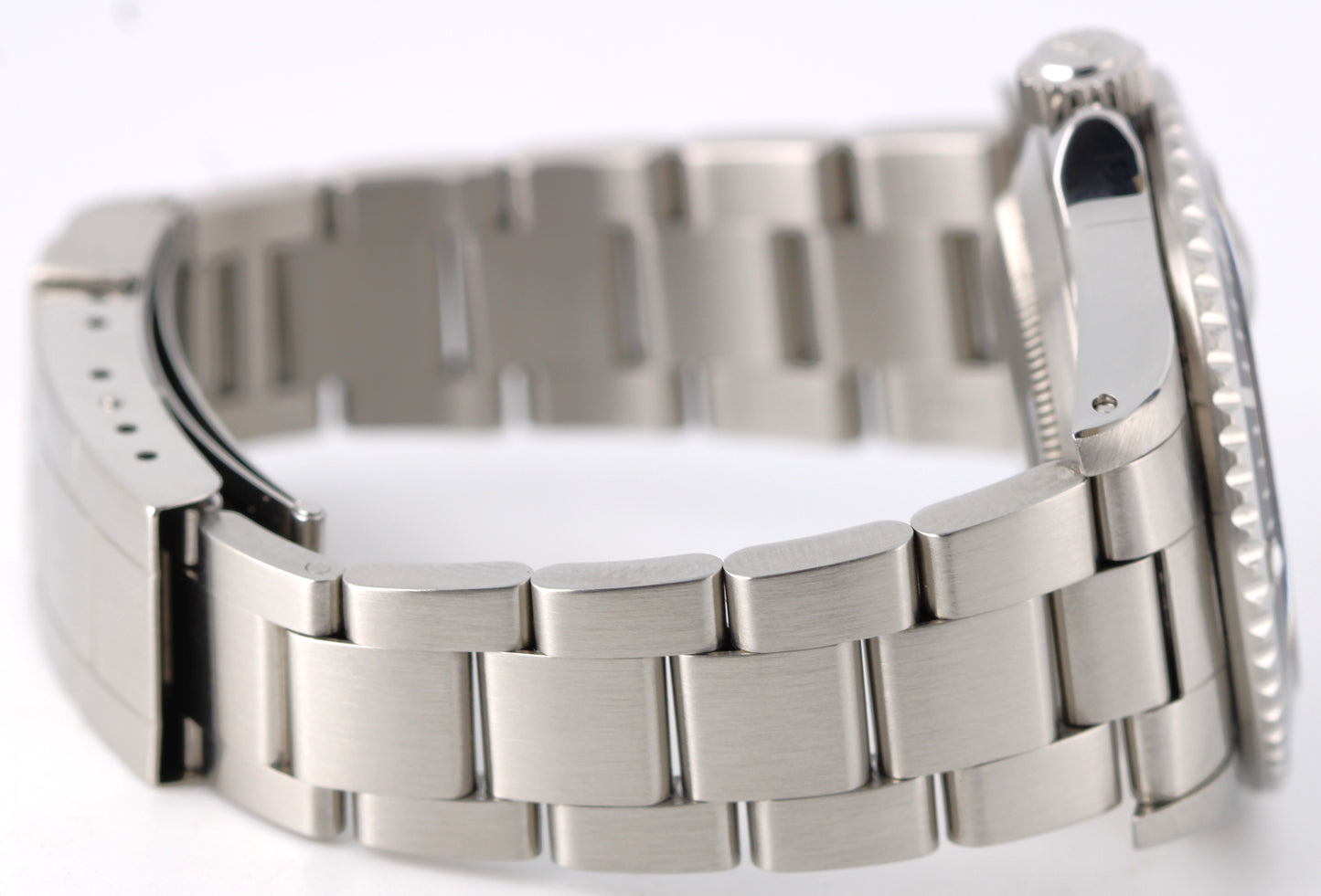 Rolex Submariner Date Stainless Steel Black 40mm 16610 Oyster Watch