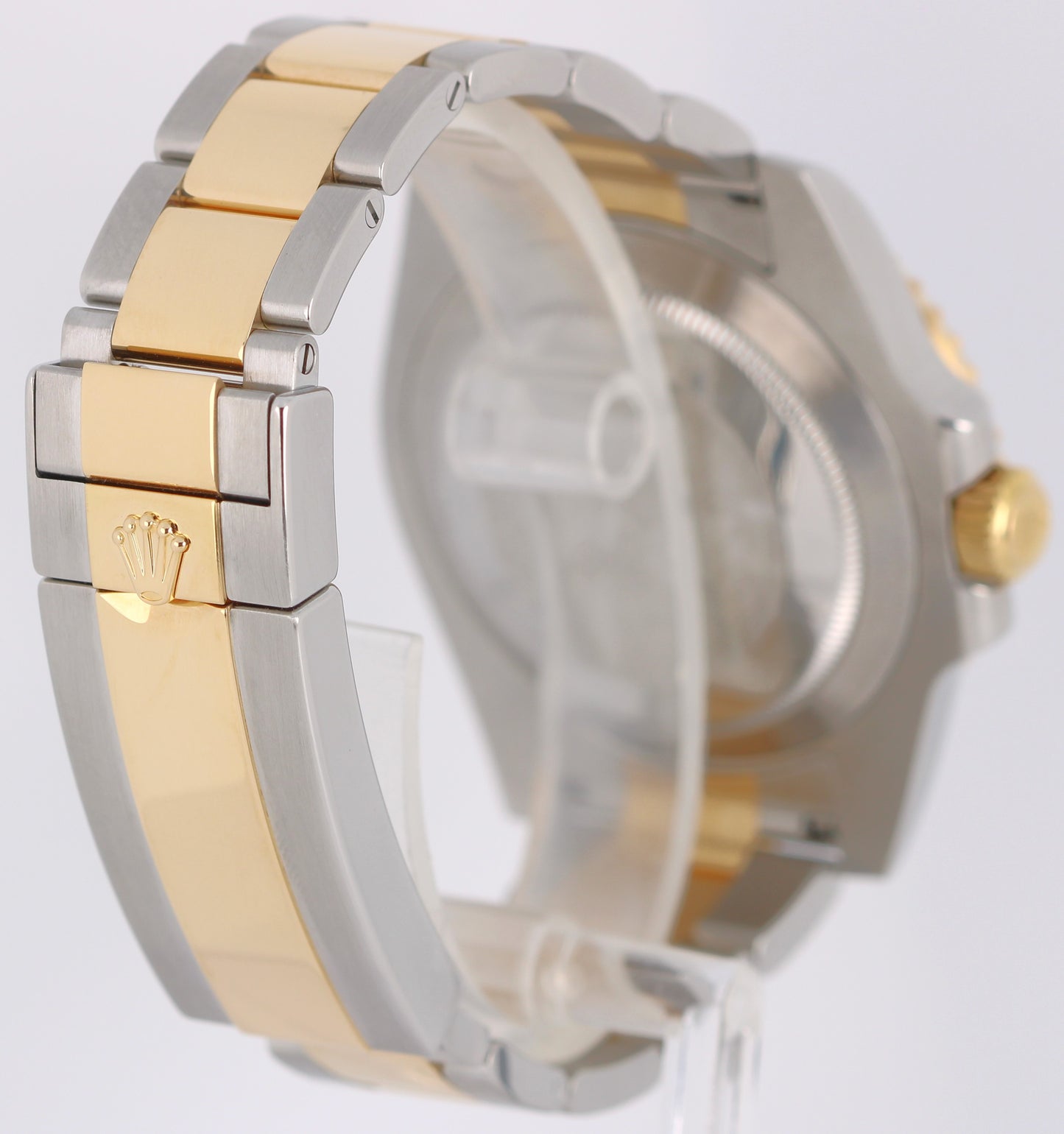 Rolex Submariner Date 18K Yellow Gold Steel BLUE 40mm 116613LB Ceramic Watch