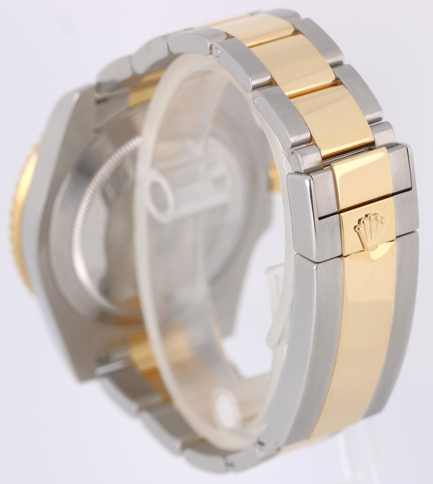 Rolex Submariner Date 18K Yellow Gold Steel BLUE 40mm 116613LB Ceramic Watch