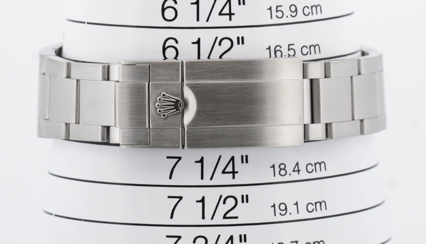 Rolex Explorer I BLACK Stainless Steel 39mm 3-6-9 MK1 Automatic Watch 214270