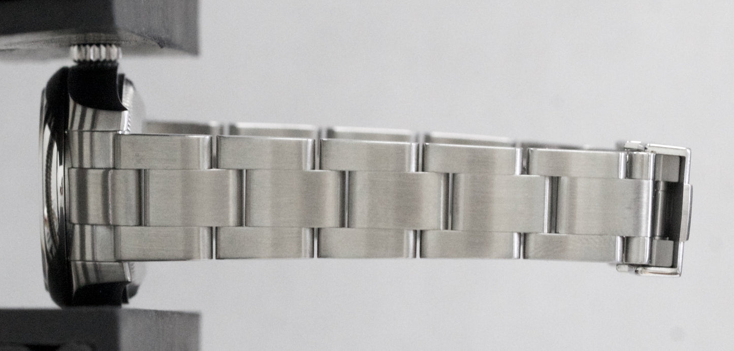 Ladies Rolex Oyster Perpetual OLIVE GREEN 26mm Stainless Steel Watch 176200