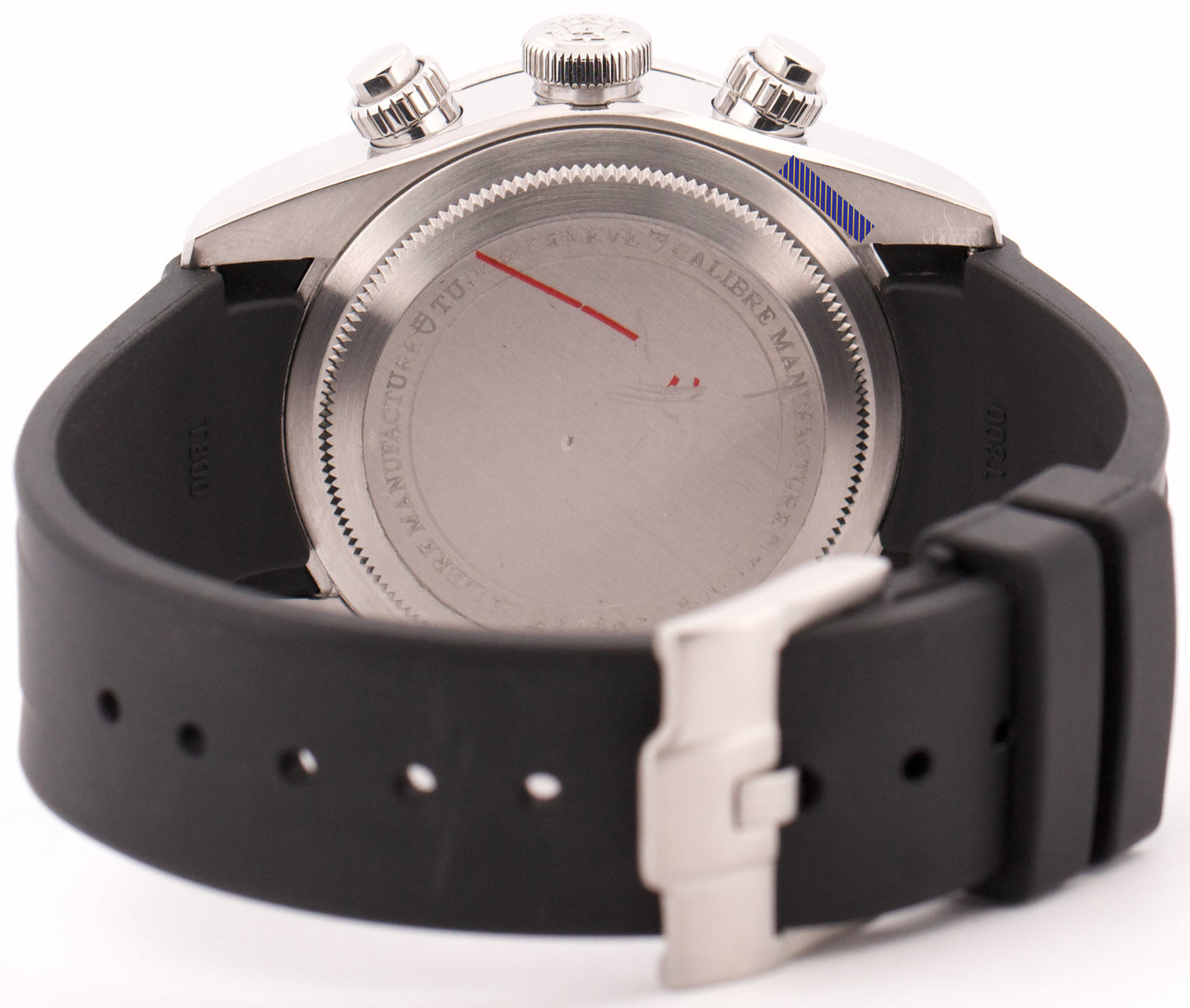 MINT Tudor Black Bay Chrono 41mm PANDA White Stainless Steel Rubber Watch 79360
