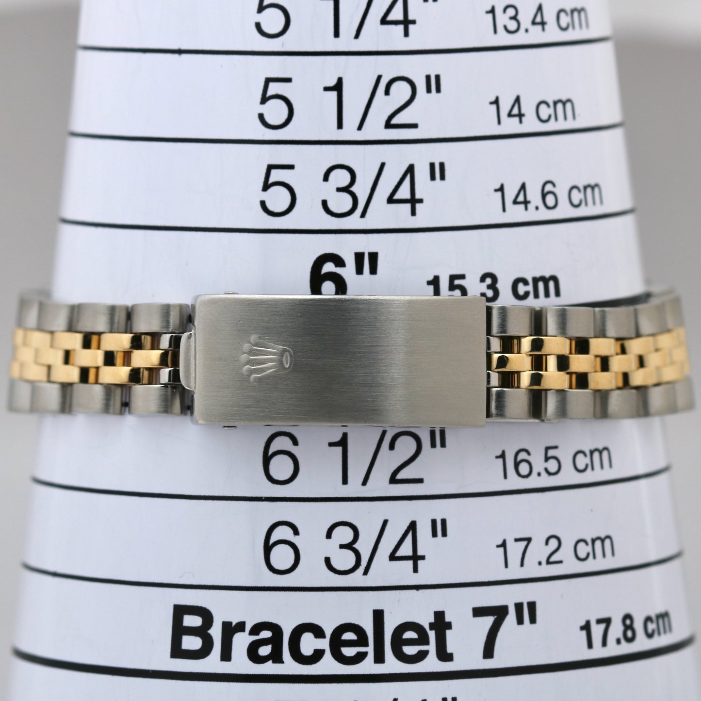 PAPERS Rolex DateJust 26mm BUCKLEY Jubilee Two-Tone 18K Gold Fluted 6917 B+P